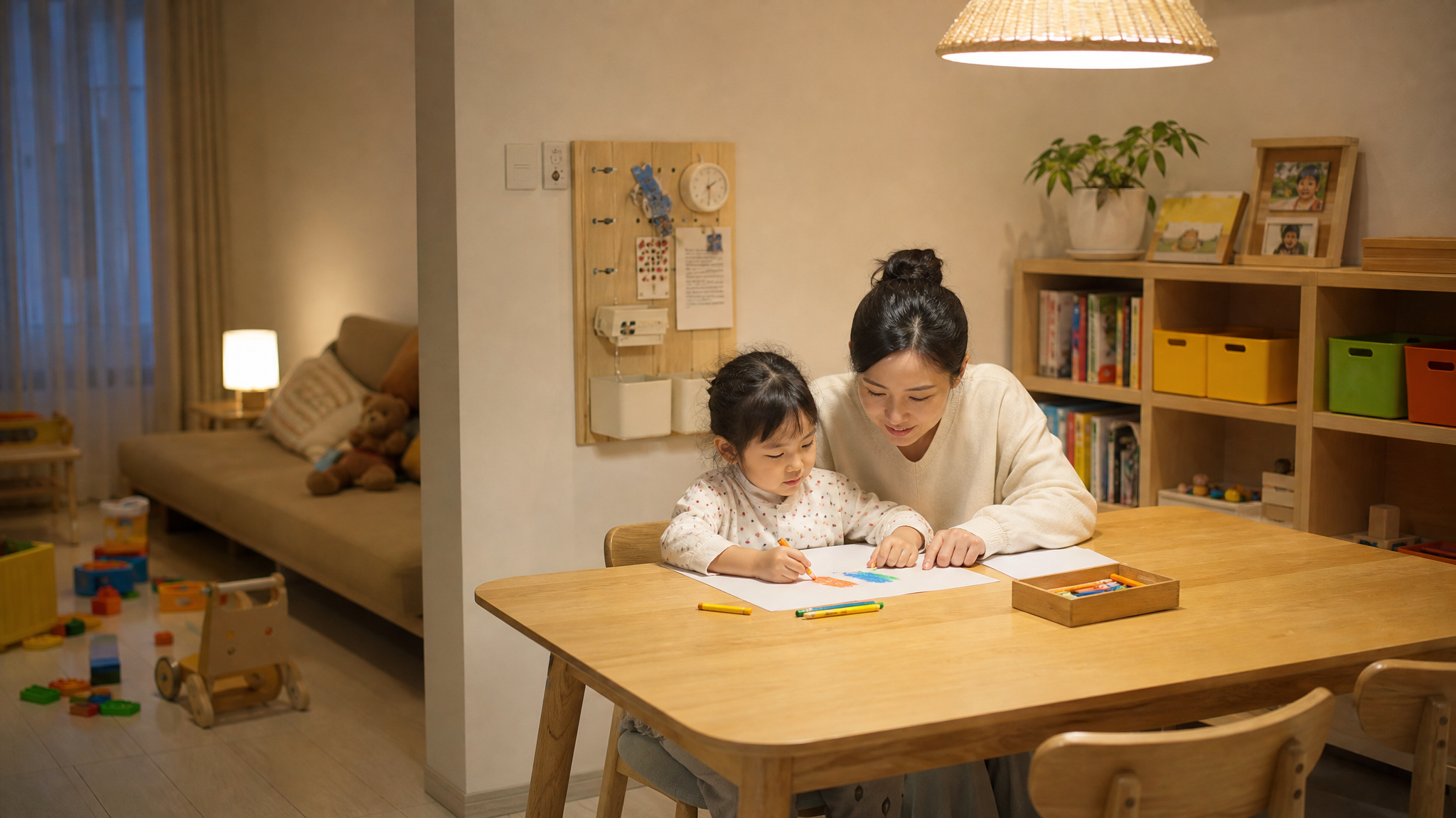 孩子坐不住多半不是贪玩：先清掉桌面视觉噪音