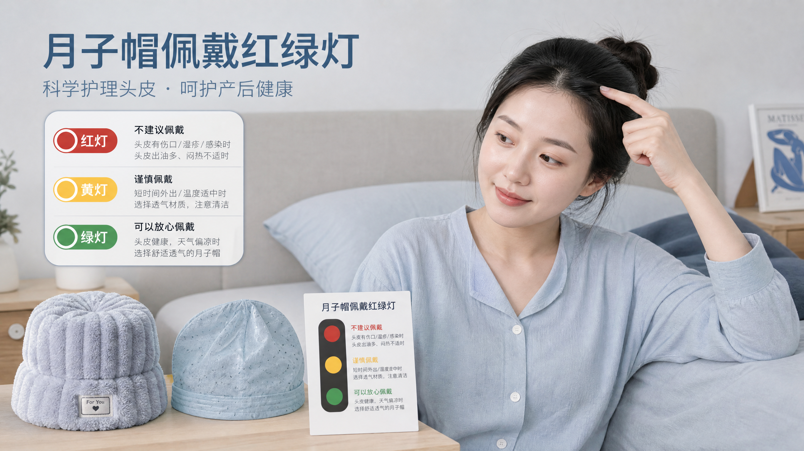 月子帽戴越久越掉发？真正伤的是头皮菌群