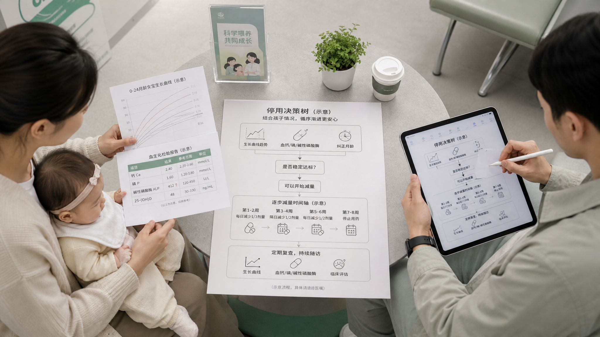 母乳强化剂什么时候停？看这三条线，不看几斤
