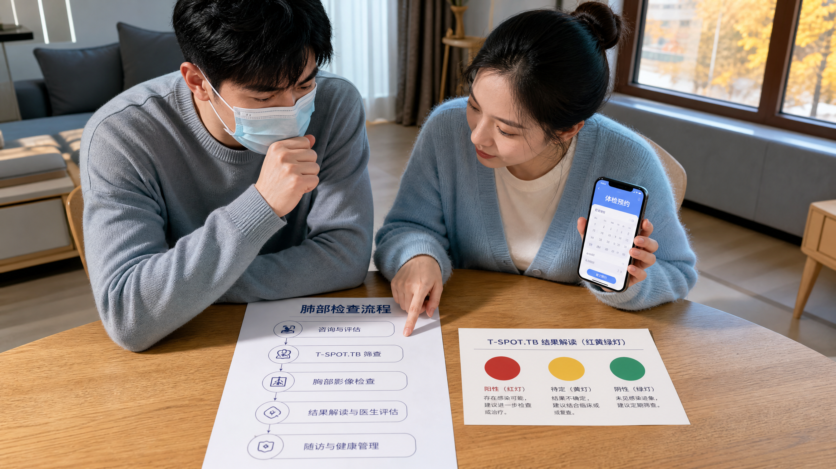 返岗咳两周别硬扛：备孕夫妻该做T-SPOT吗