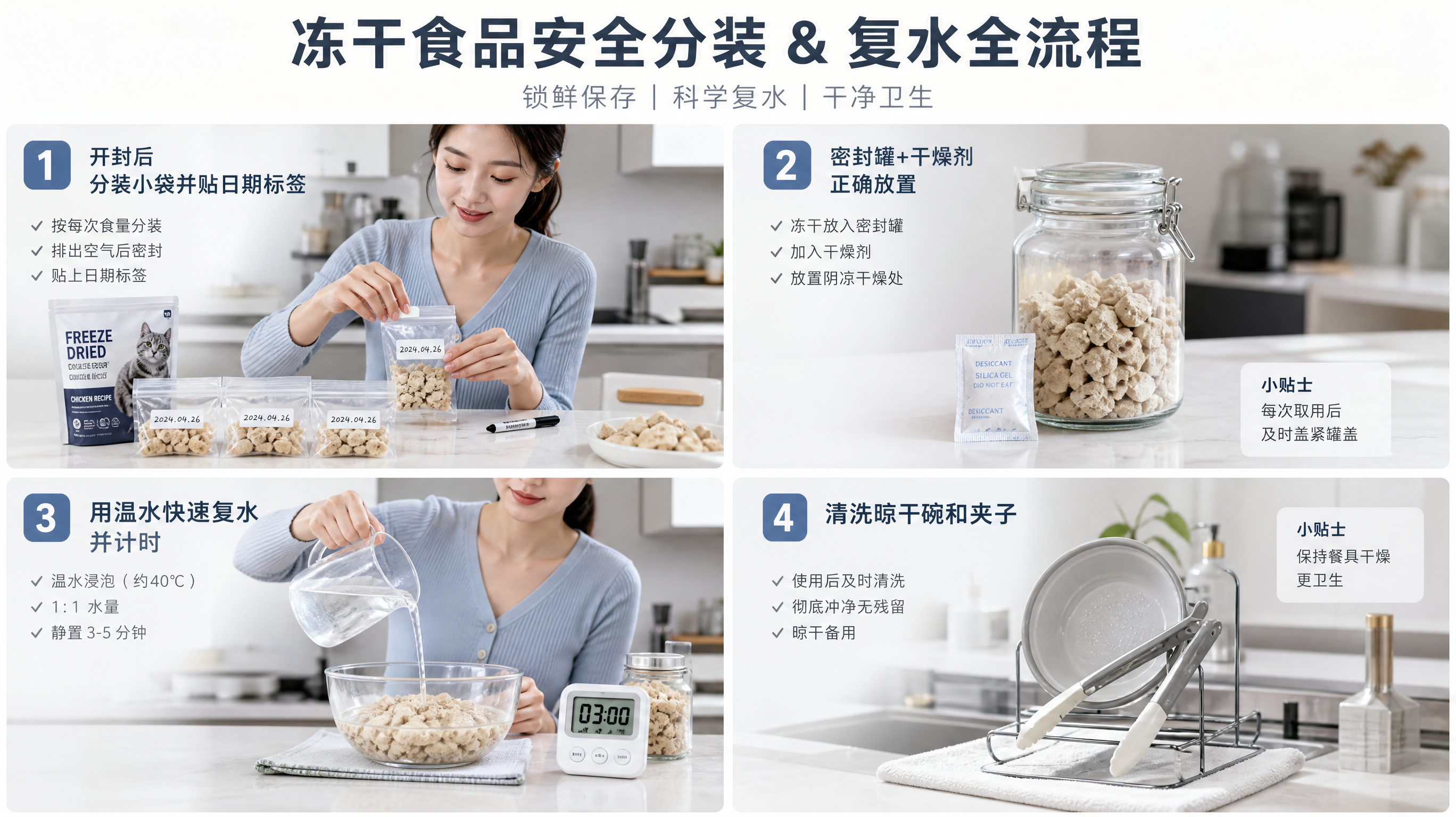 冻干鲜食别乱喂：最容易翻车的3个动作