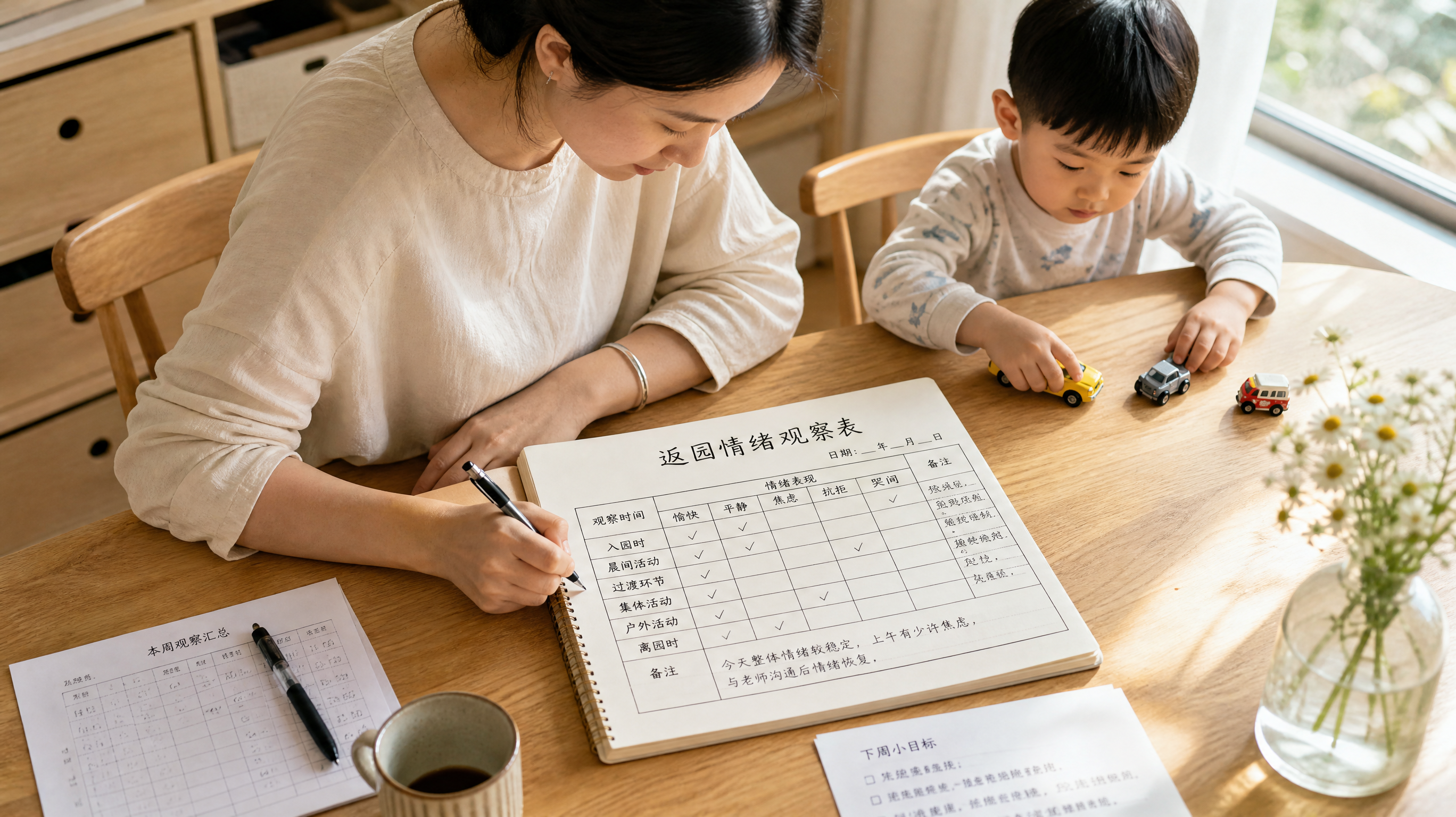 返园第1周别盘问：用5项观察表降焦虑
