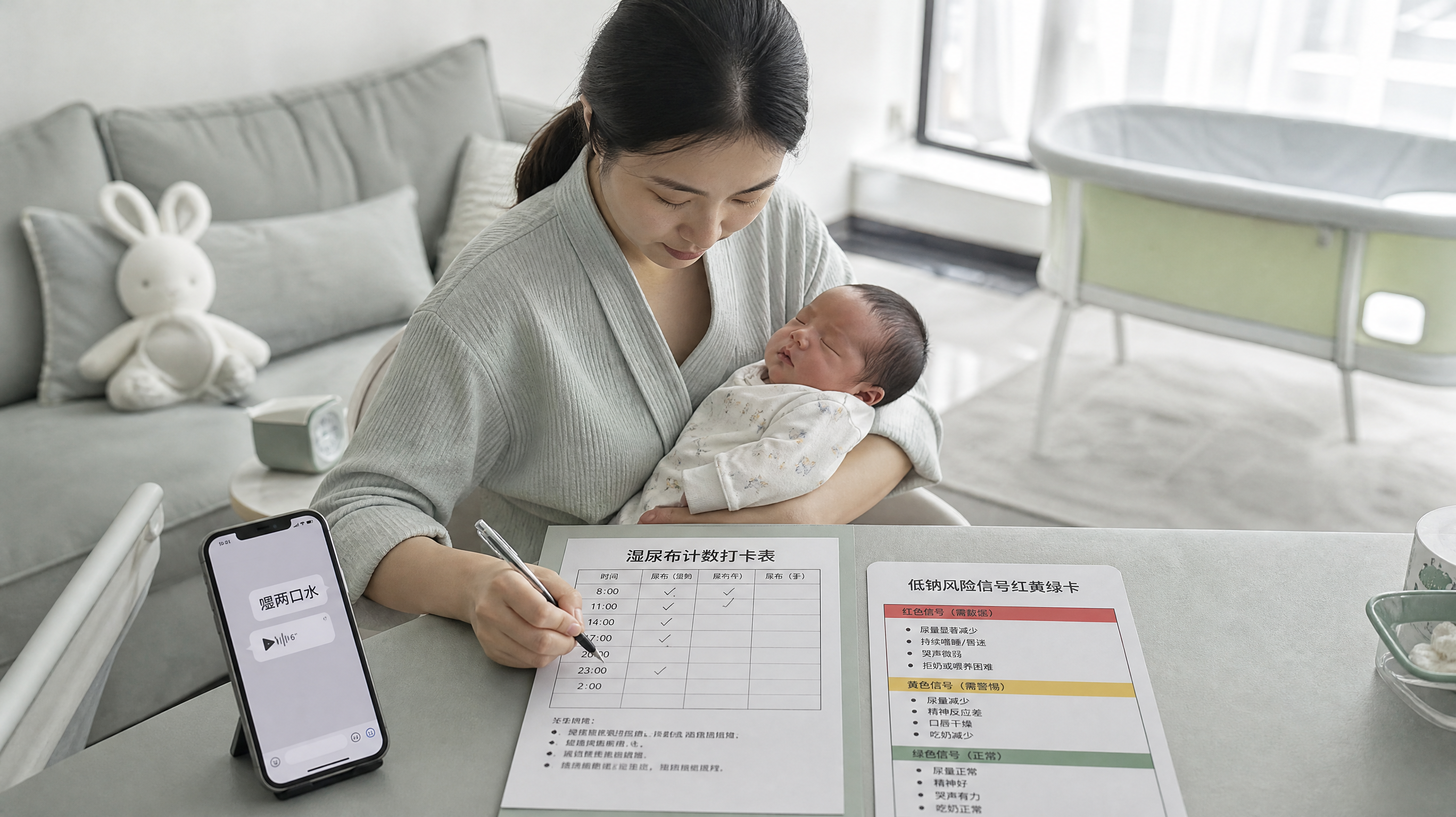 6个月内别给宝宝喂水：秋燥嘴唇干也不行