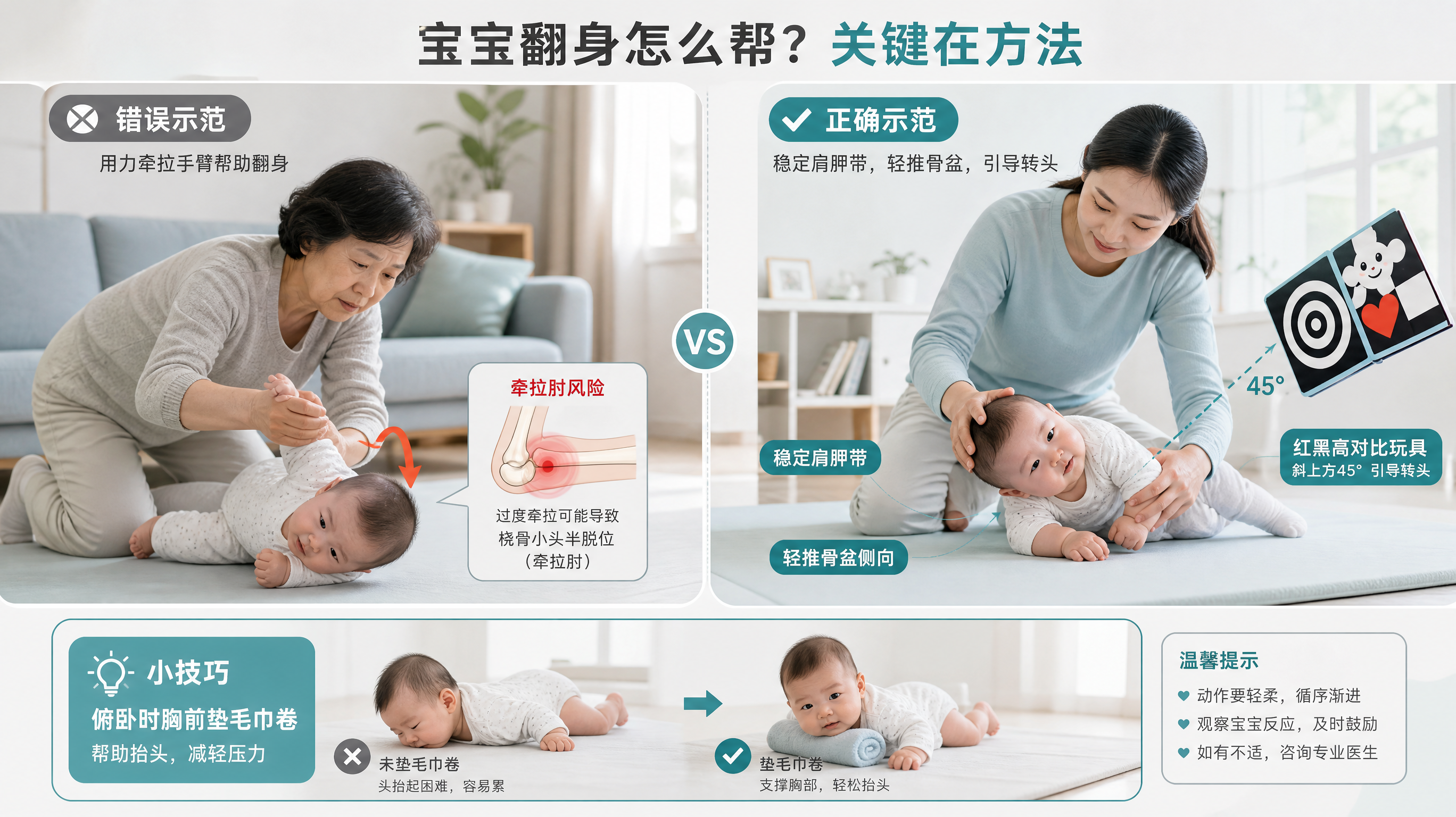 寒露后宝宝翻身更难？脱一层衣服的15分钟大运动法