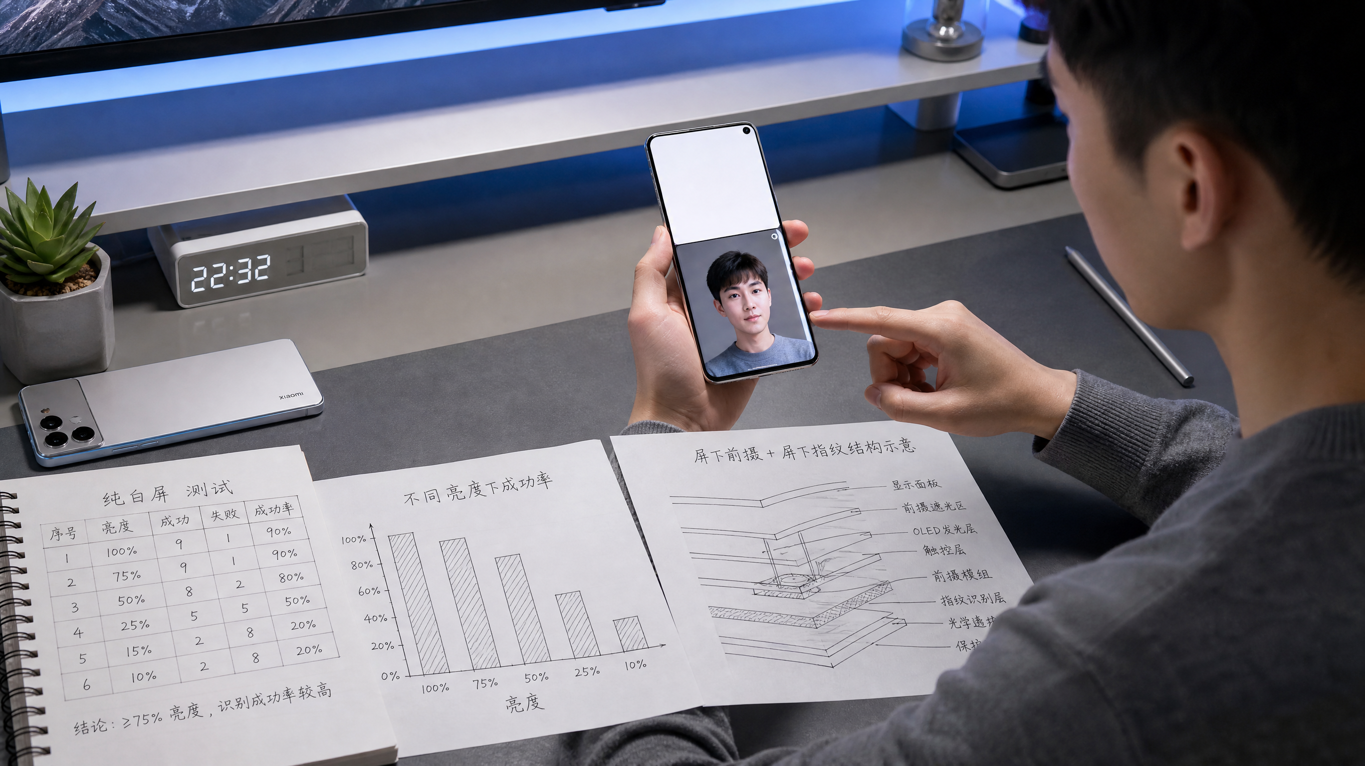 无孔全面屏值不值？到手三测先验货再决定