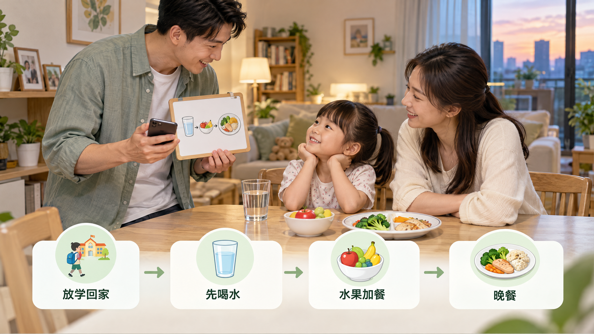 入园吃得少别放学猛补 这套进食衔接SOP稳住饭量