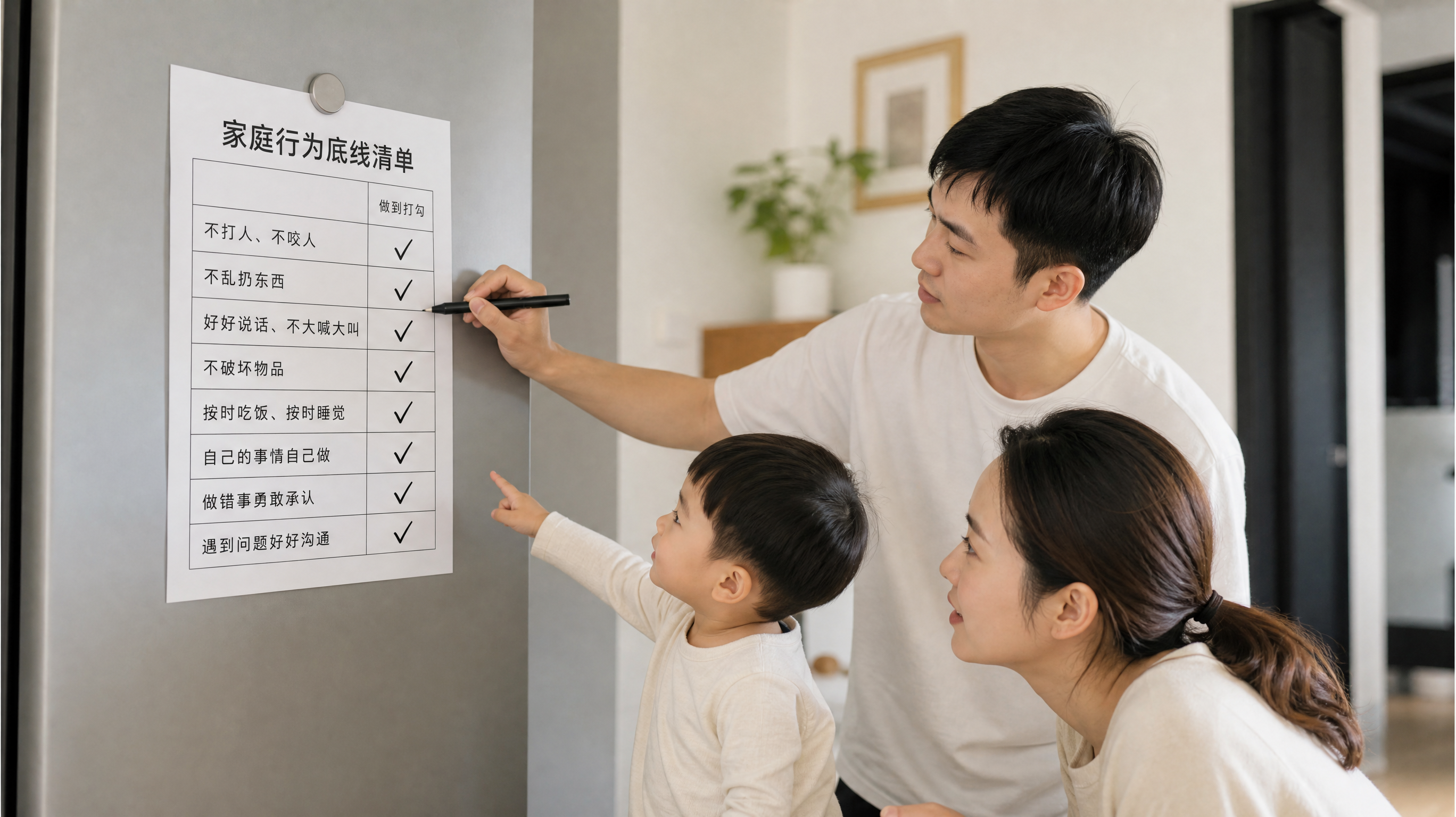 不是孩子暴躁，是你家规矩忽紧忽松：4条底线清单稳住全家