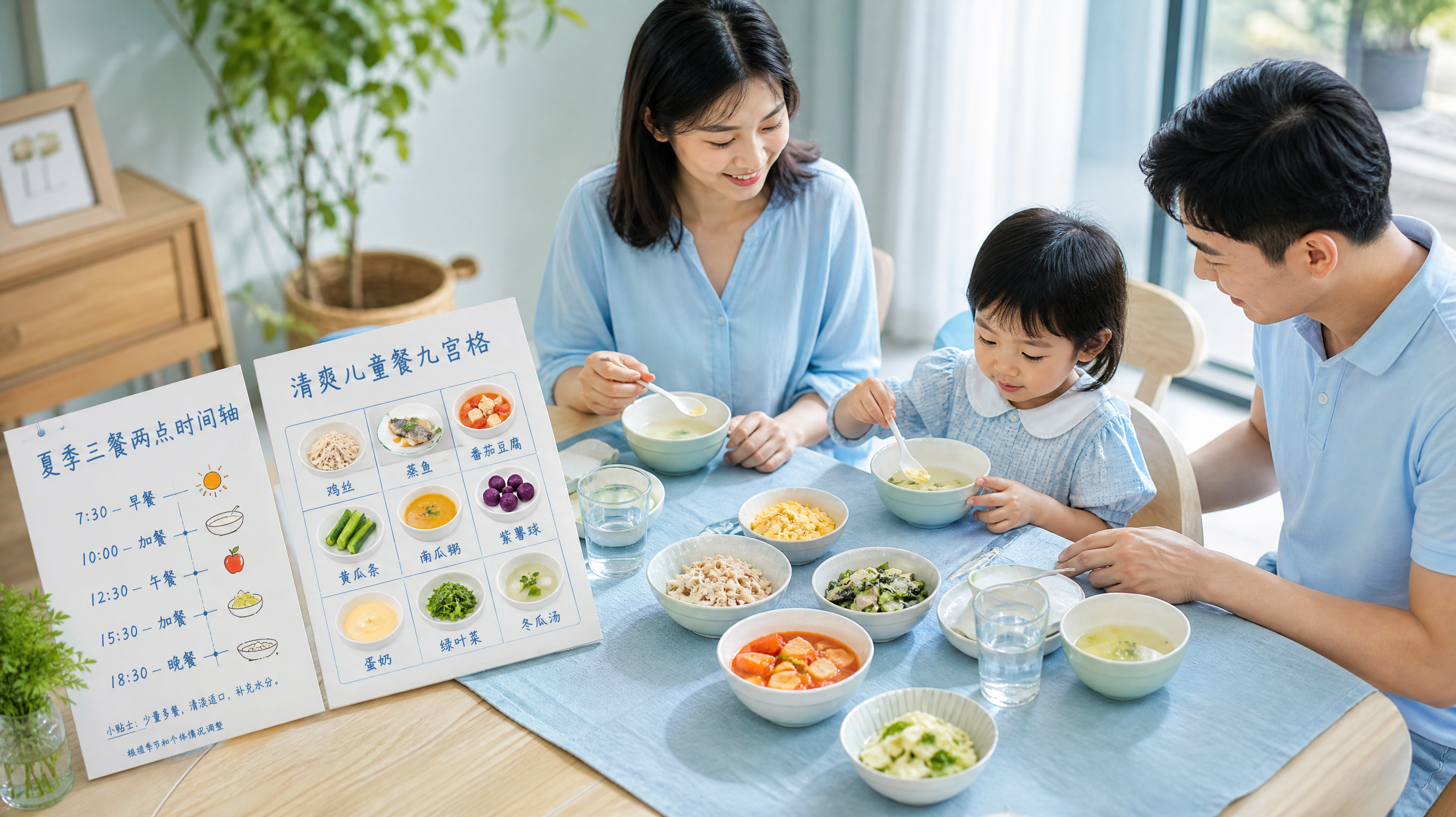 天热娃吃得少别急着补锌：三餐两点这样改