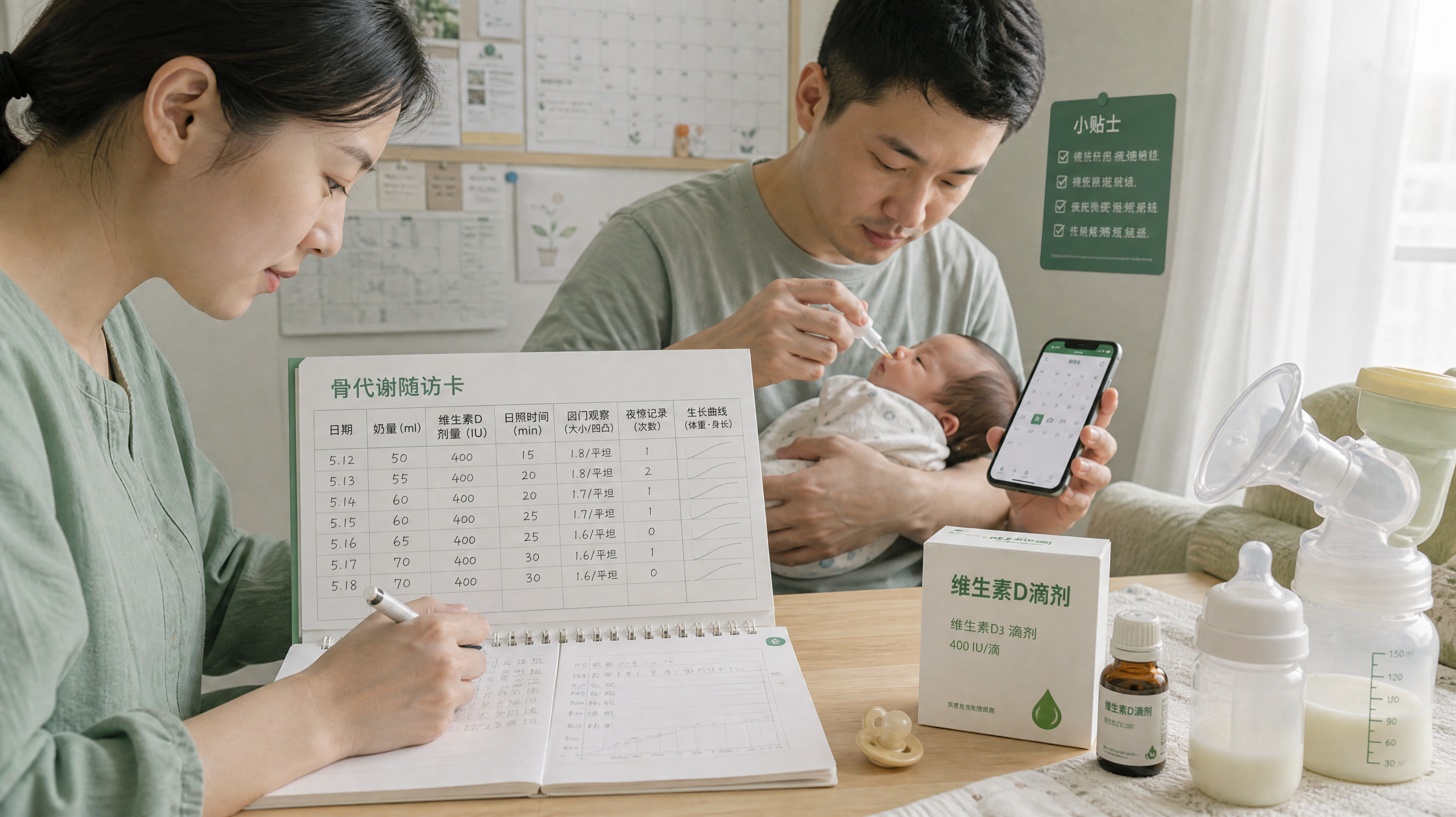 早产儿囟门大夜惊出汗？先别灌骨头汤