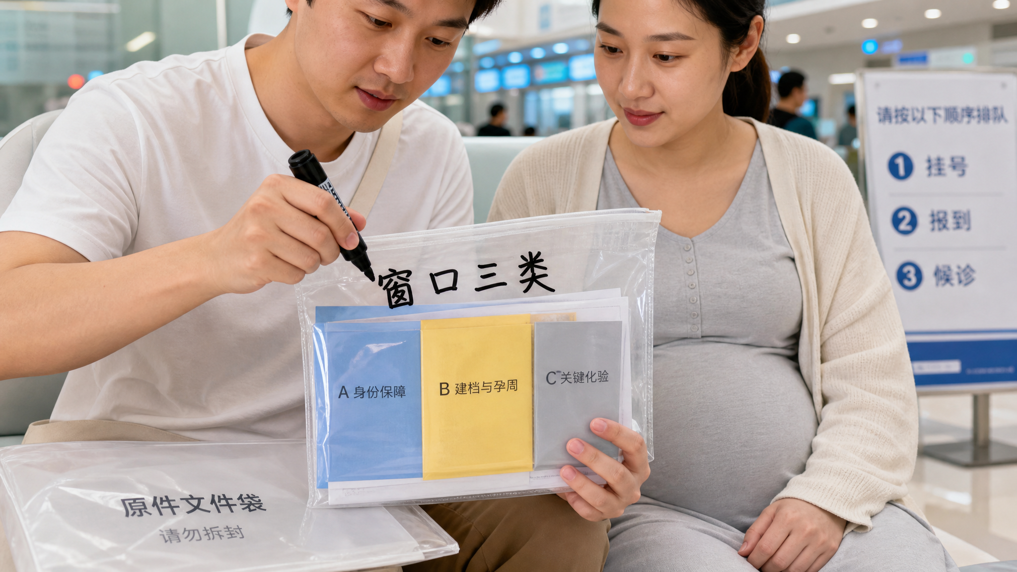 产科窗口当场只看这三类资料 复印件这样备最稳