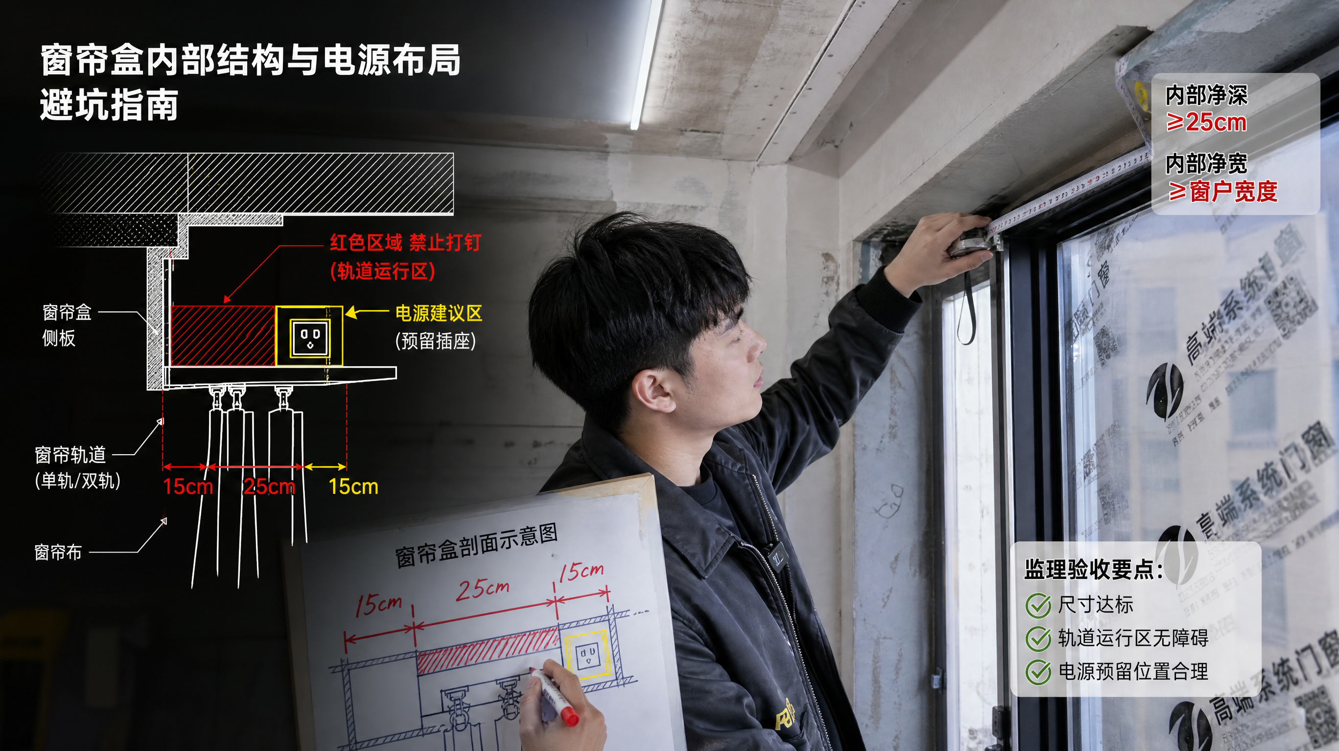 智能窗帘别急着买：窗帘盒留错5厘米就装不下
