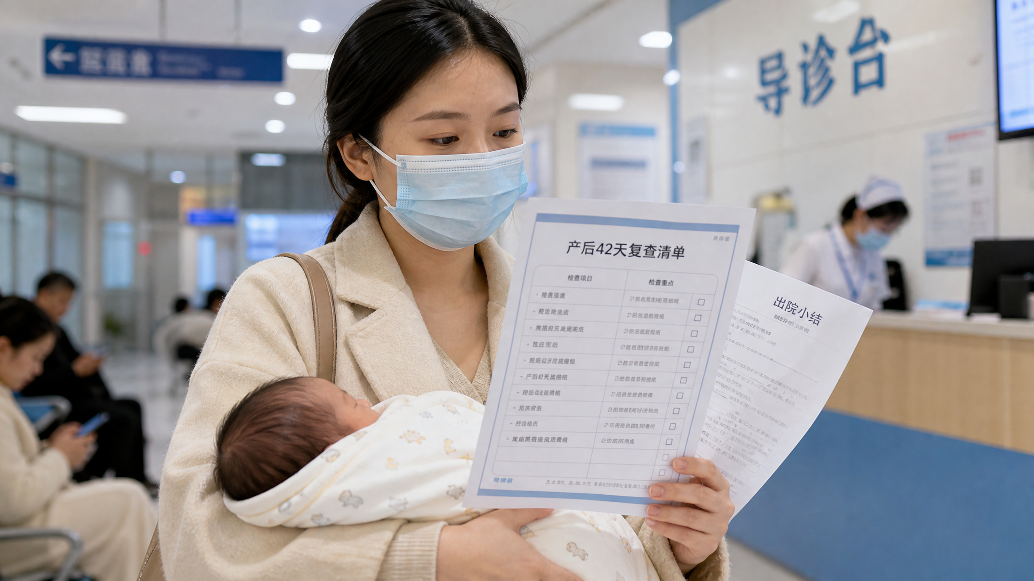 月子里怕见风没错，最怕错过产后42天复查