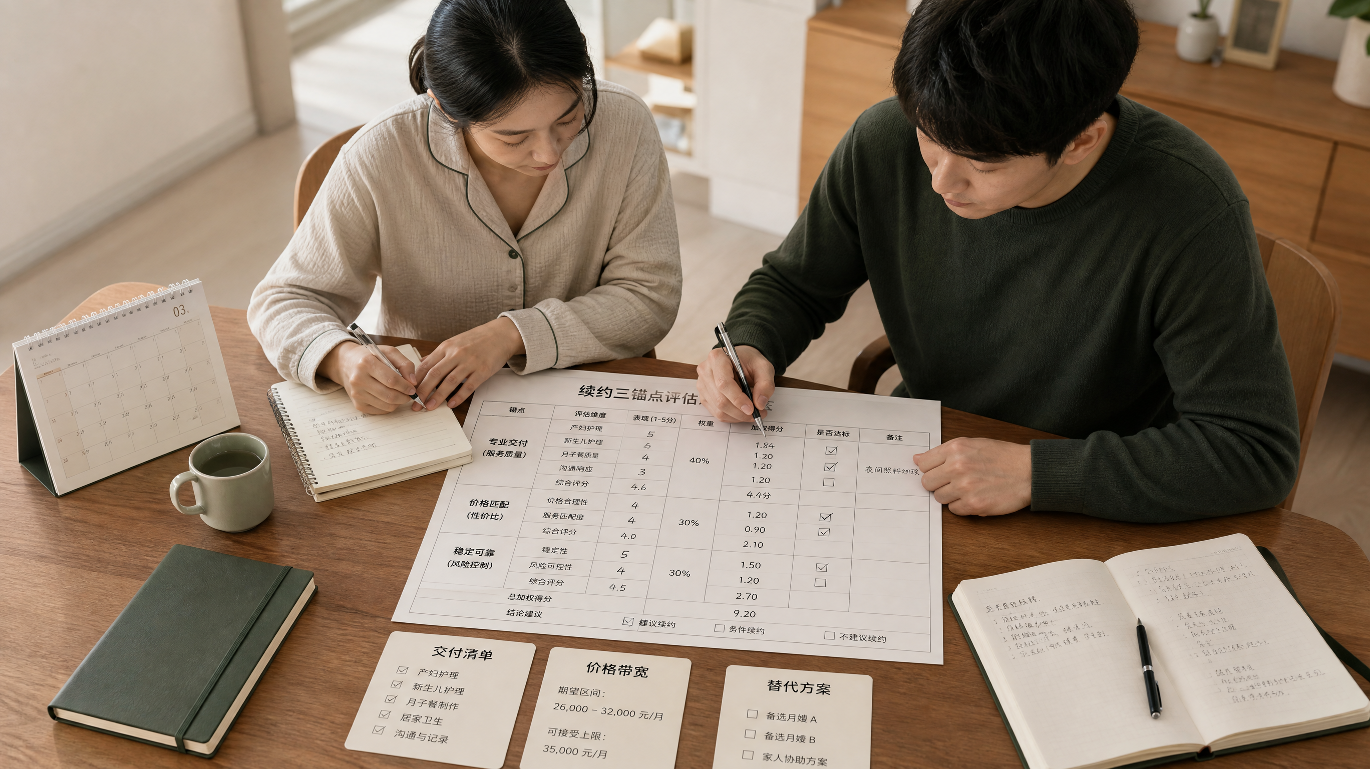 节后月嫂要续约涨价？用三锚点把话说清楚