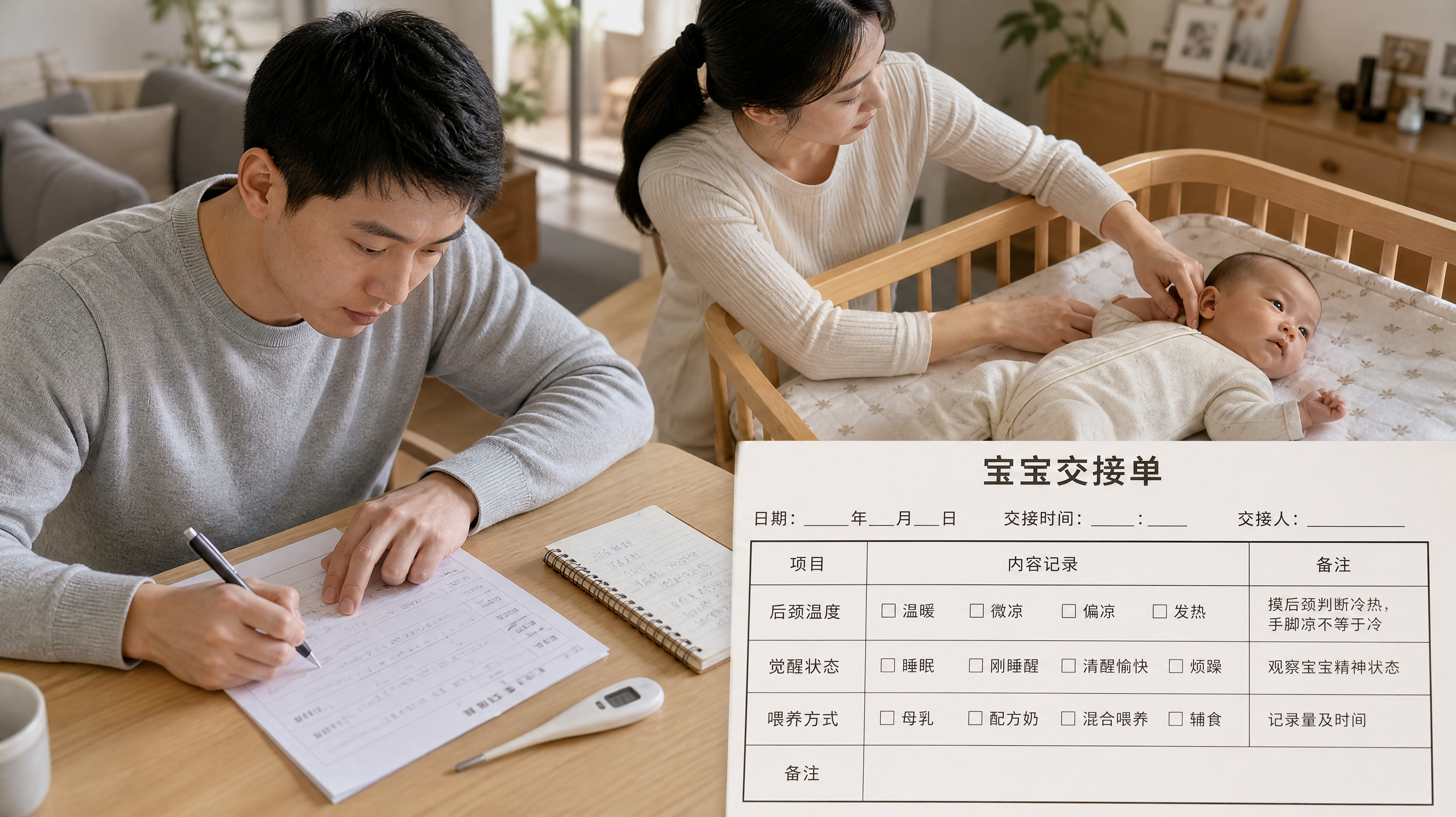 手脚凉不等于冷：复工后用交接单止住乱加衣加奶粉