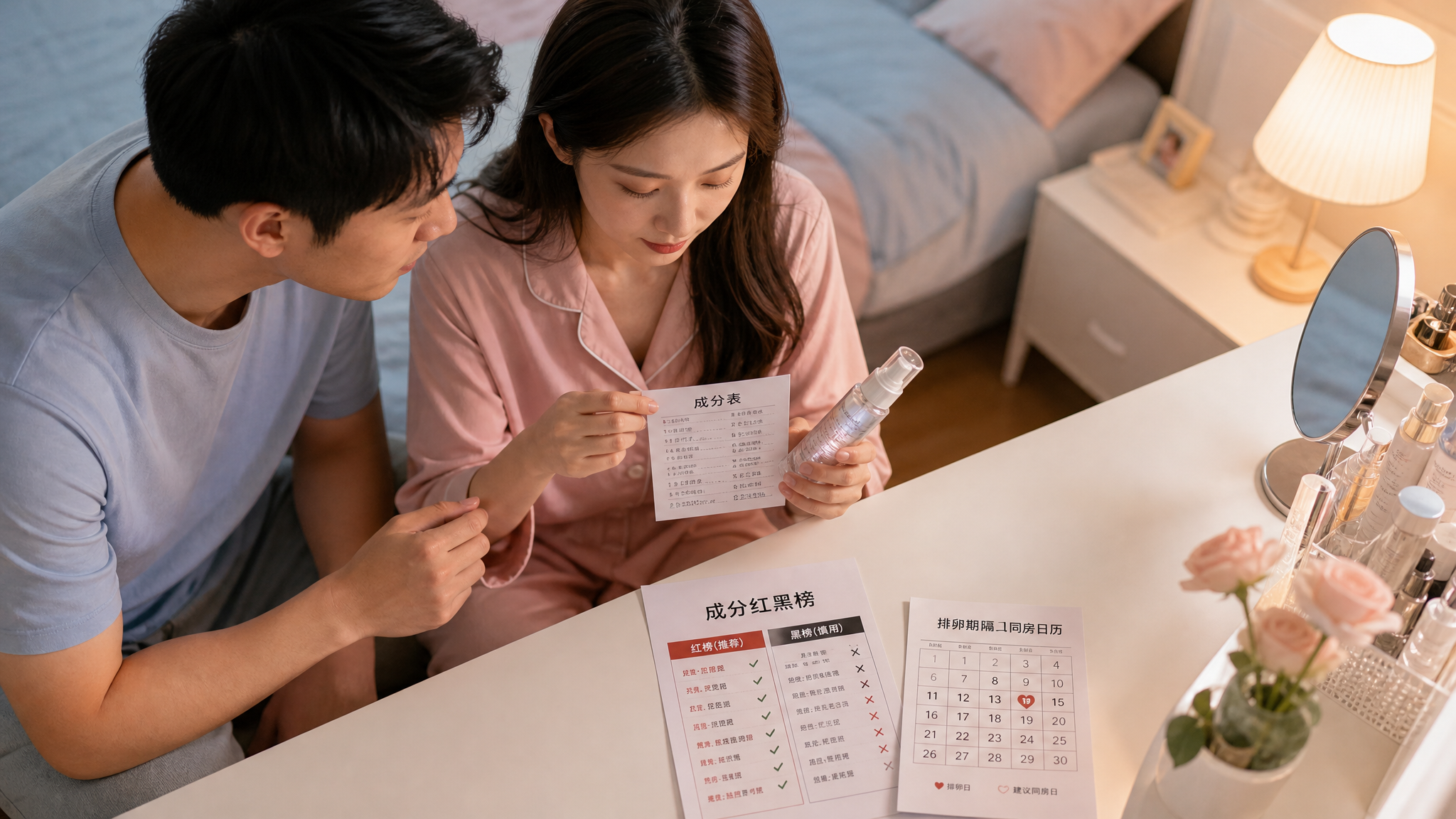 备孕别死卡排卵日：润滑剂成分红黑榜+节后恢复SOP