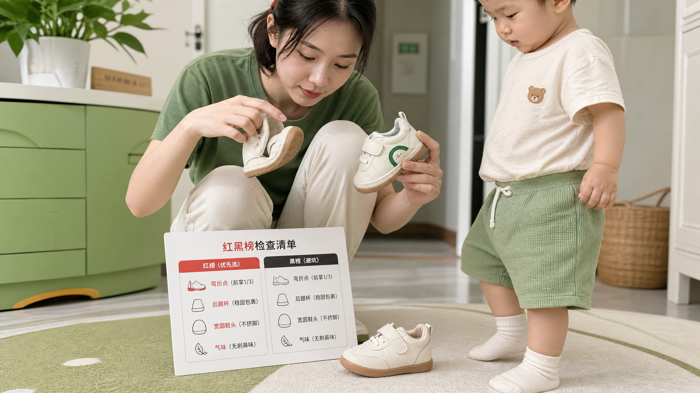 学步鞋别迷信“越软越好”：秋季囤鞋先看这3处