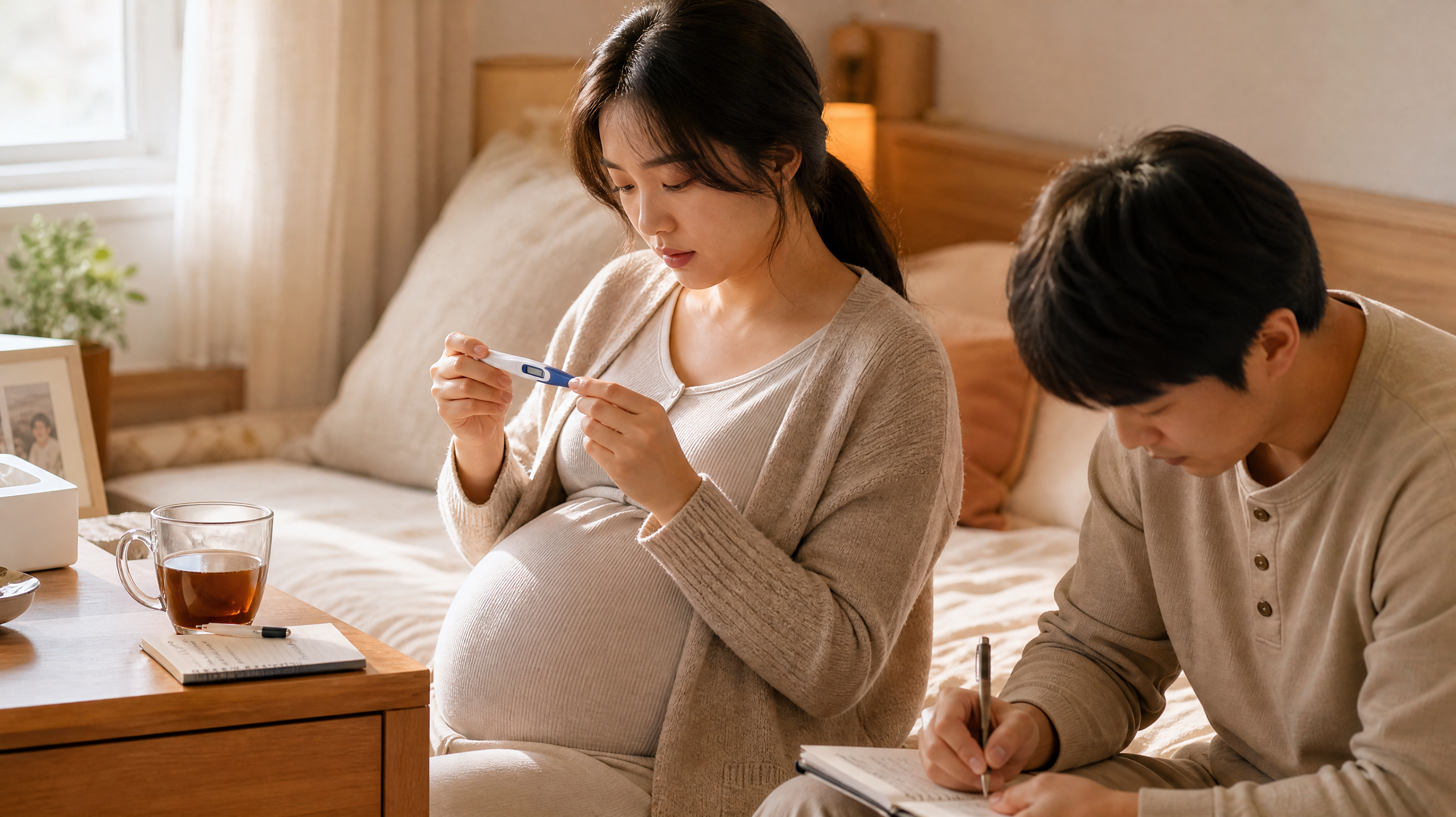 孕早期低烧37.6℃还恶心头晕：孕吐还是流感这样分