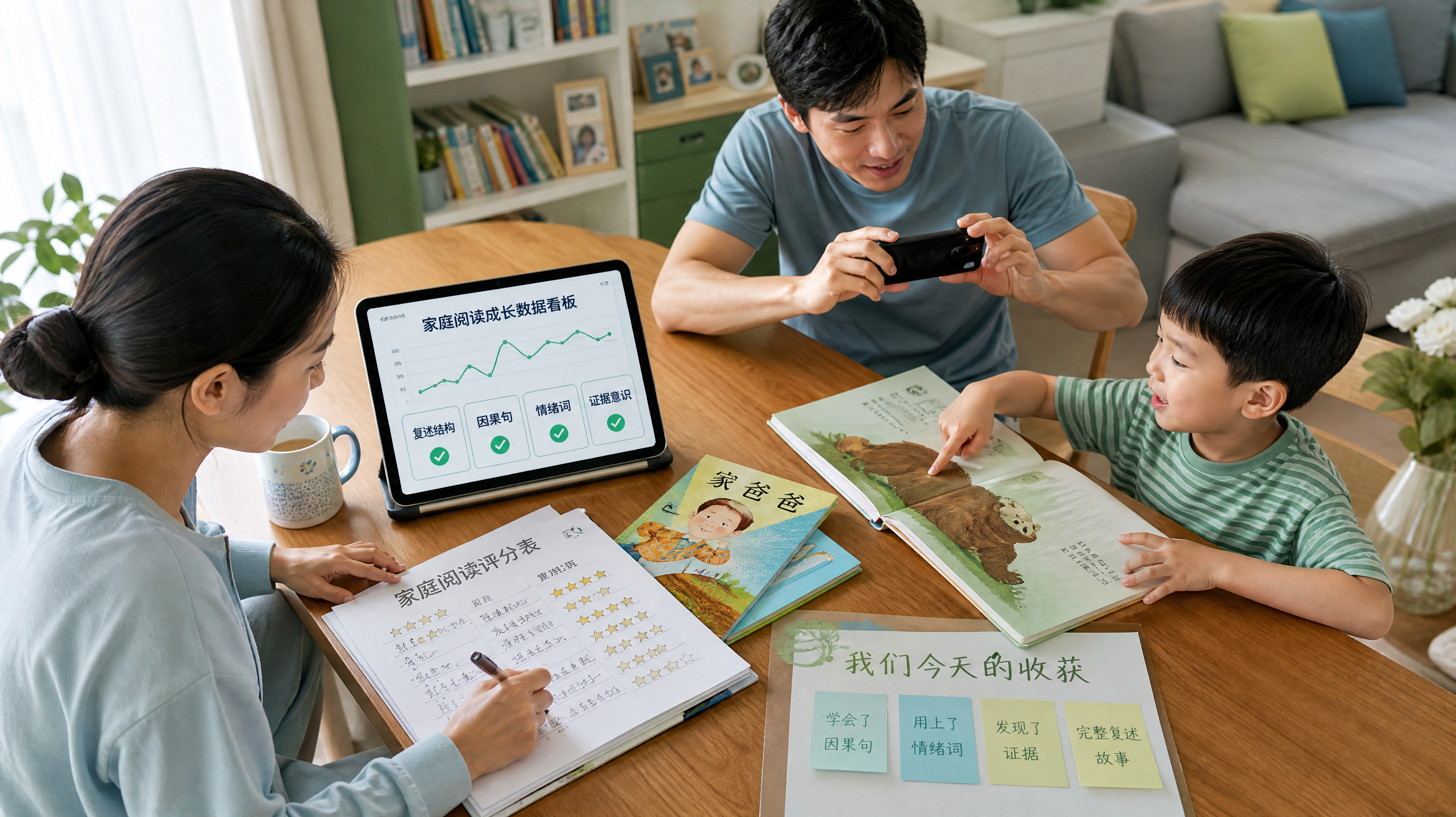 不吵不解释：用一张阅读数据表让长辈看见绘本价值
