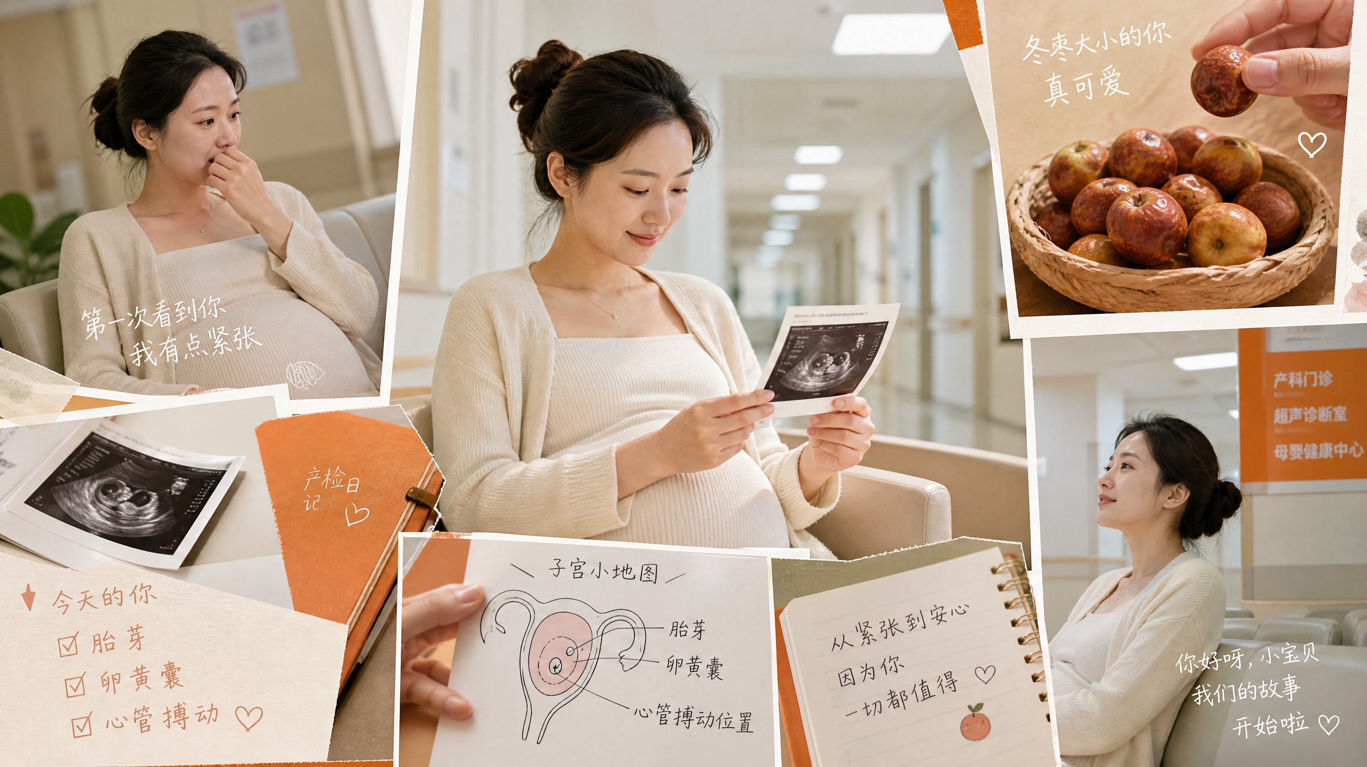 孕7周未见胎心别慌：胎芽像冬枣大小很常见