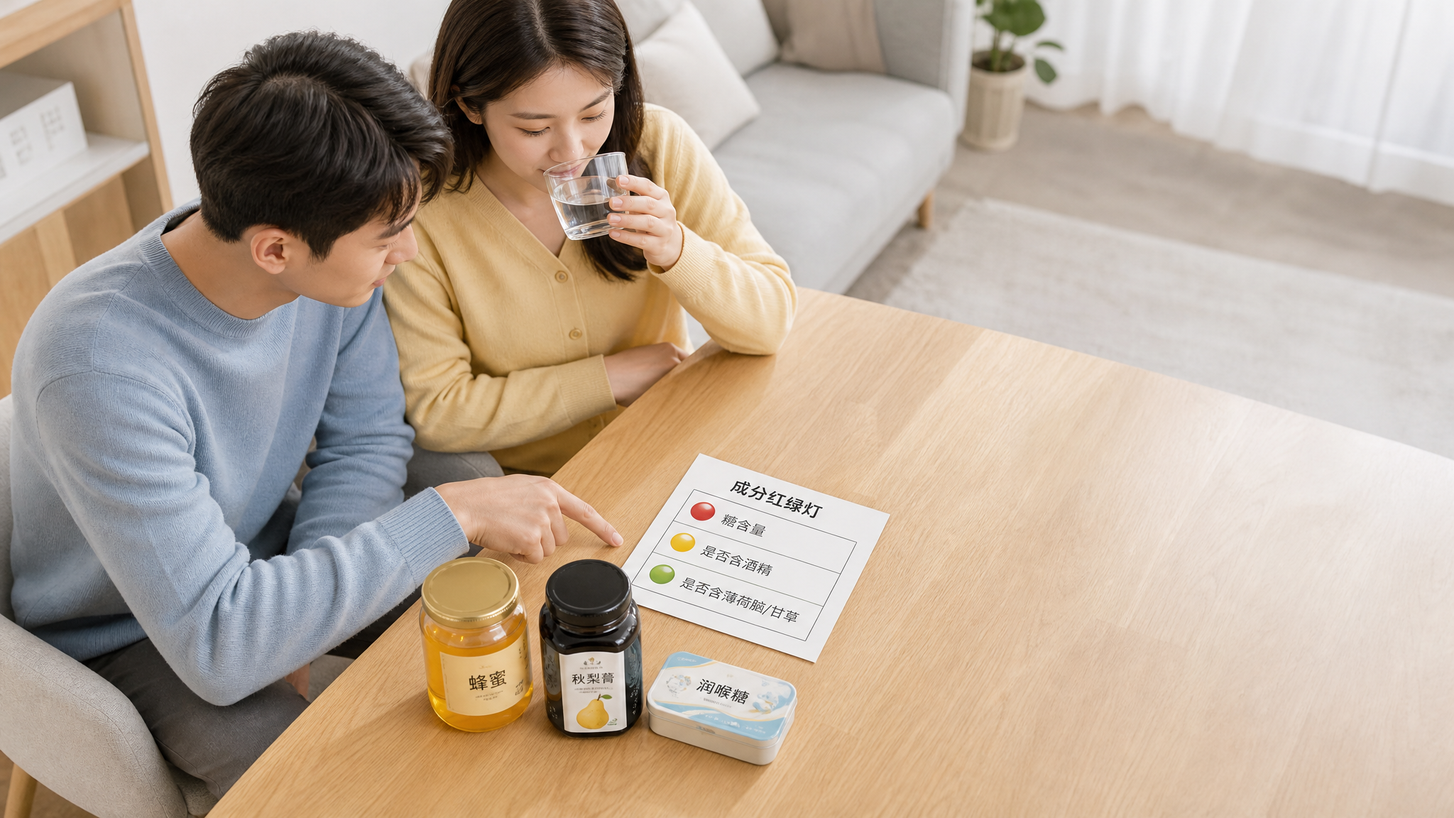 备孕嗓子干痒能喝蜂蜜秋梨膏吗？关键别踩这3个坑