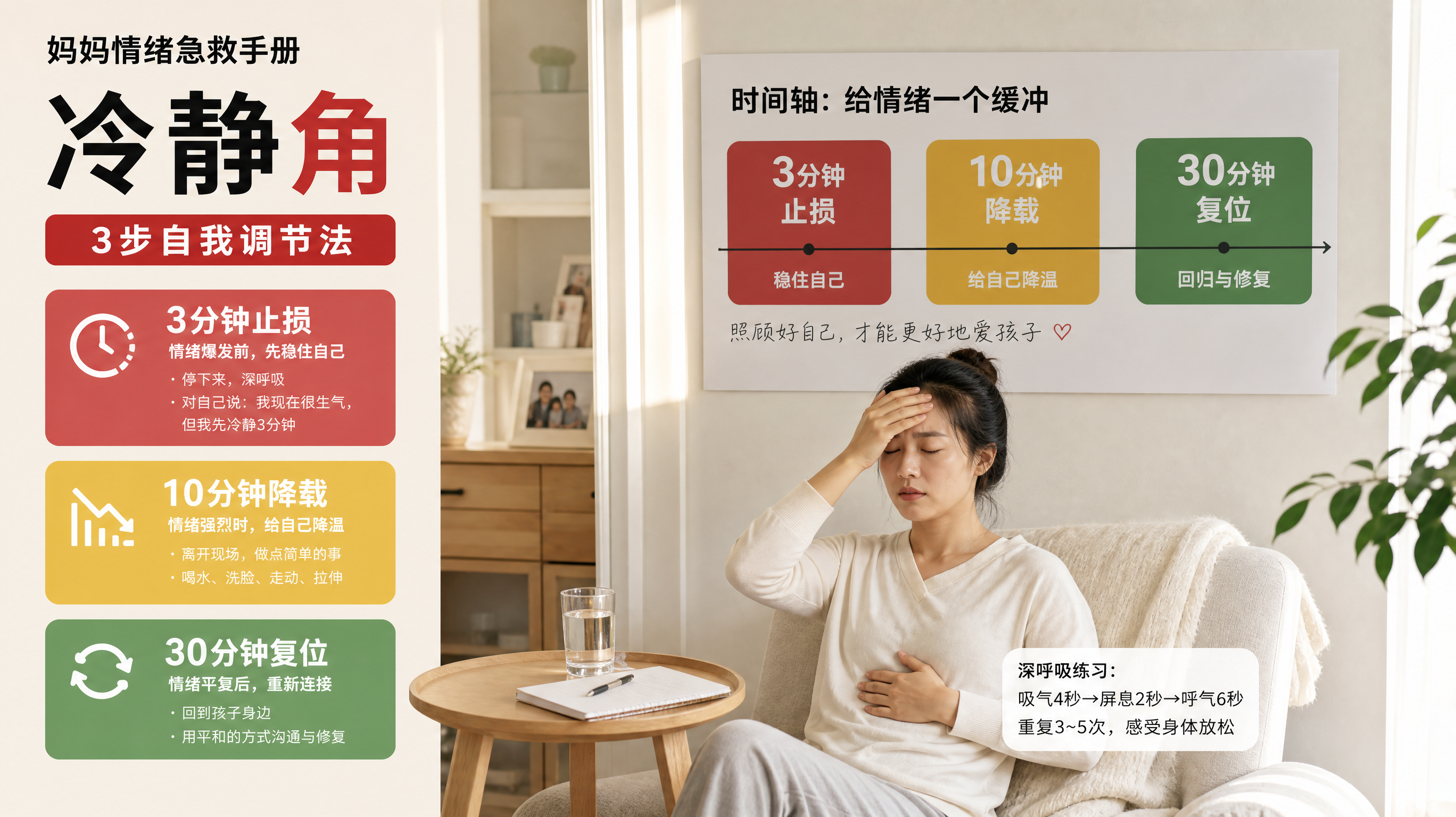 妈妈情绪崩盘的真相：你缺的不是耐心，是恢复系统