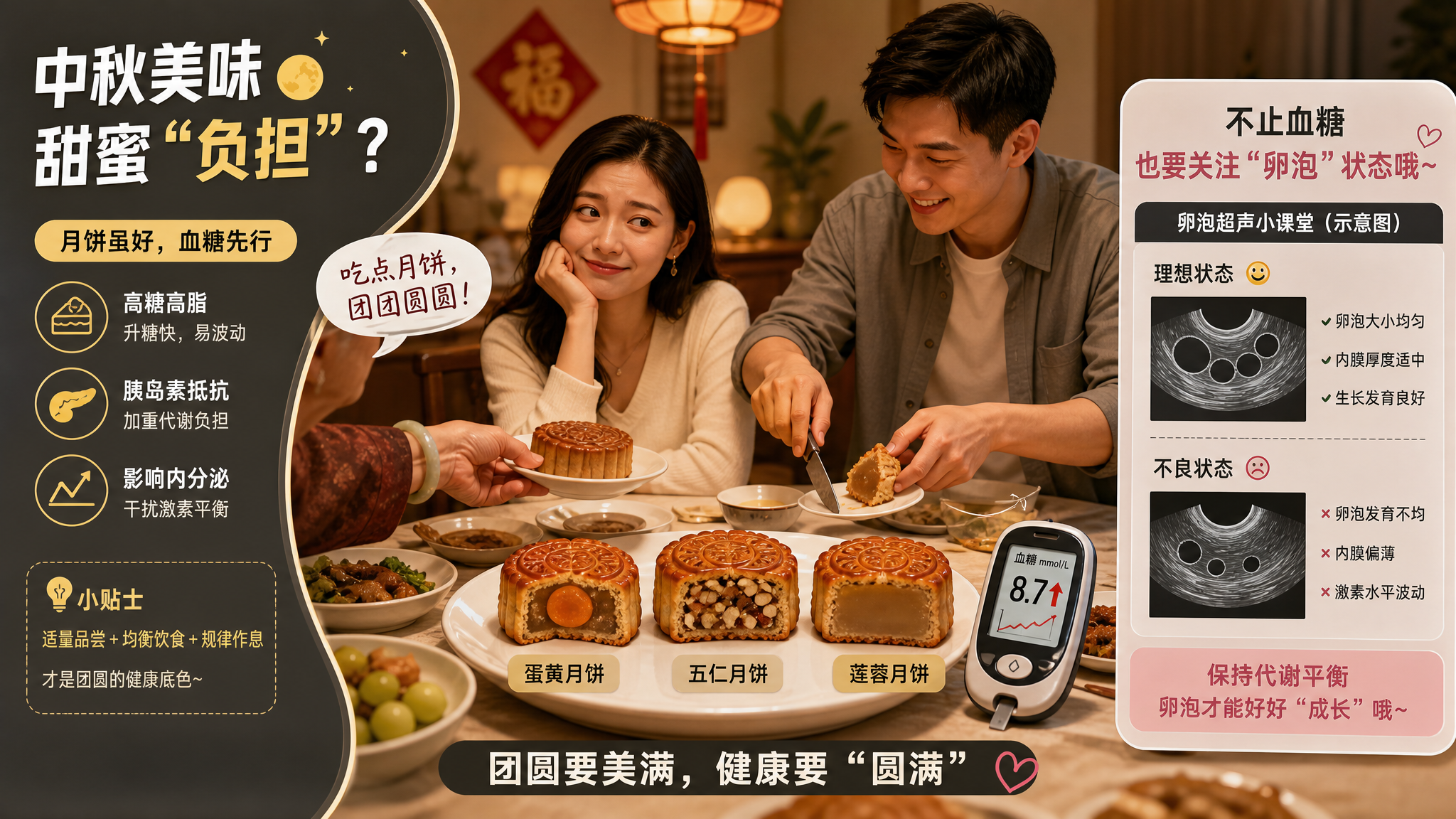 别让求子月饼害了备孕：控糖才是关键