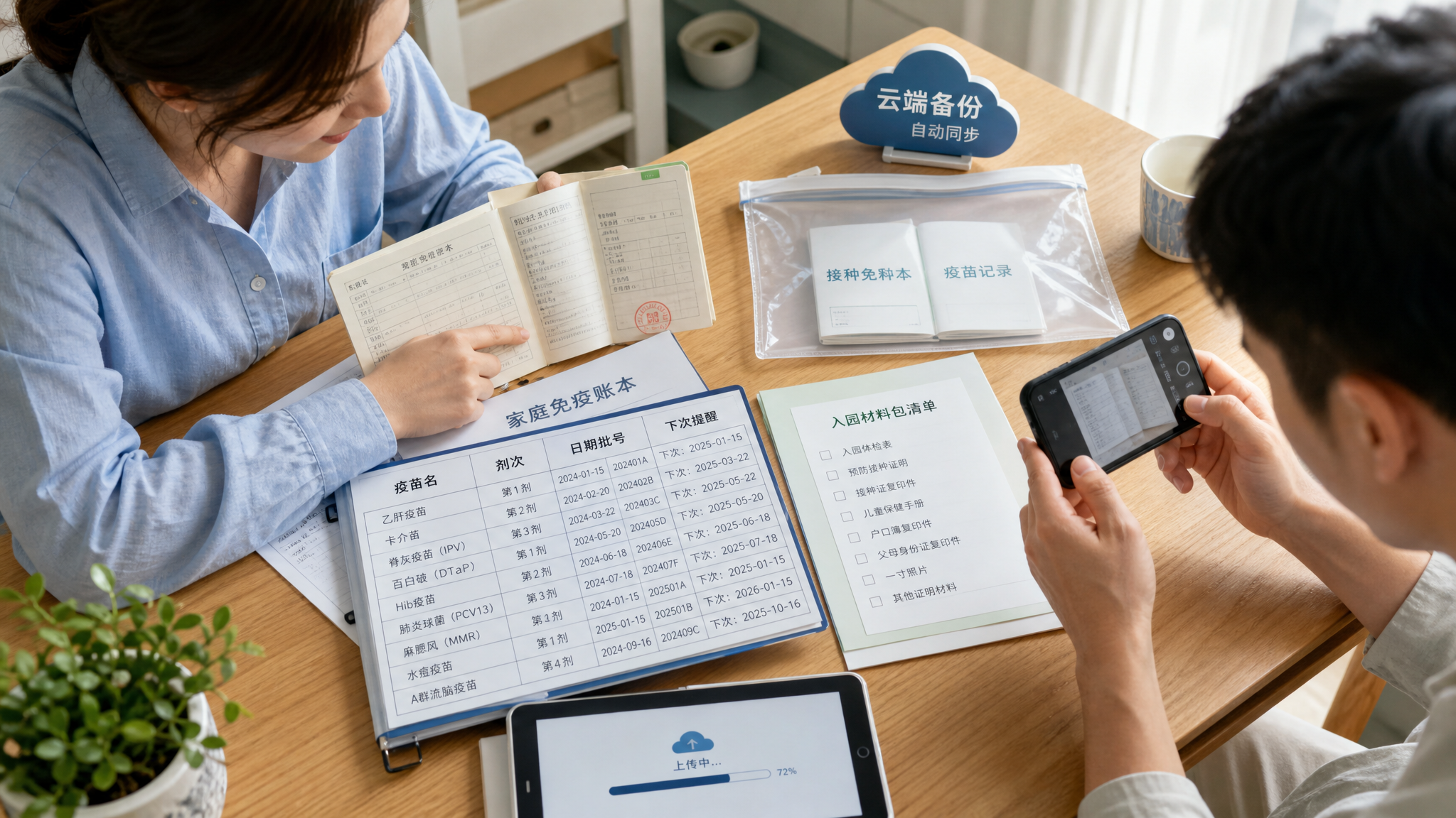 入园材料被卡住？一套家庭免疫账本搞定接种记录