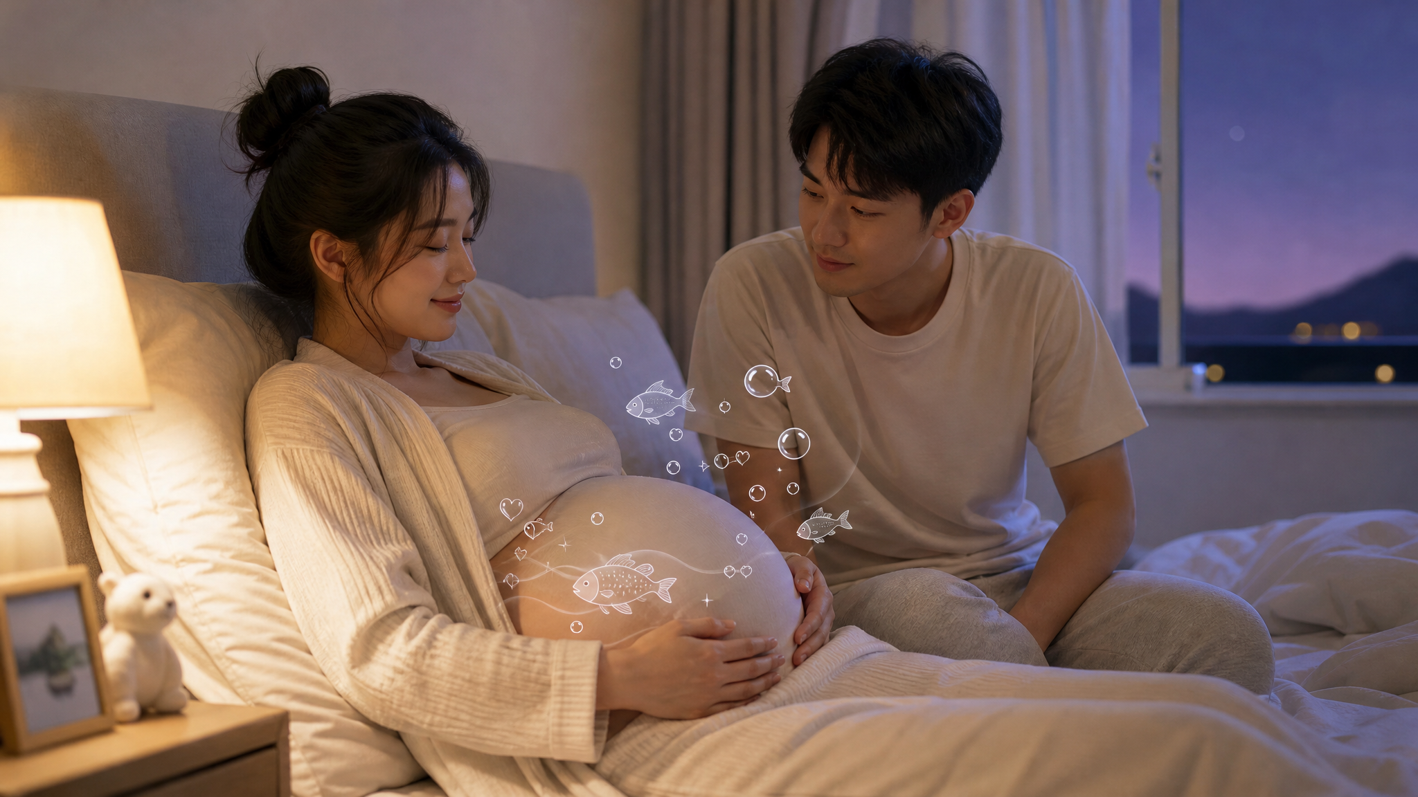 肚子咕噜一下，是胀气还是第一次胎动？
