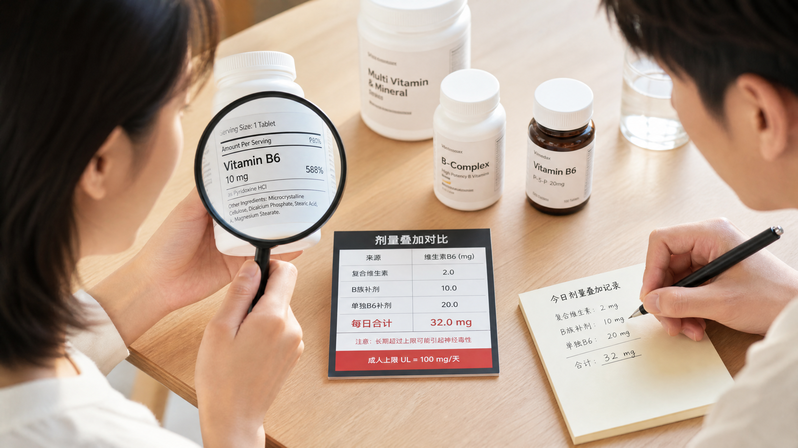 B6能补黄体防流产？先把剂量叠加的坑排掉