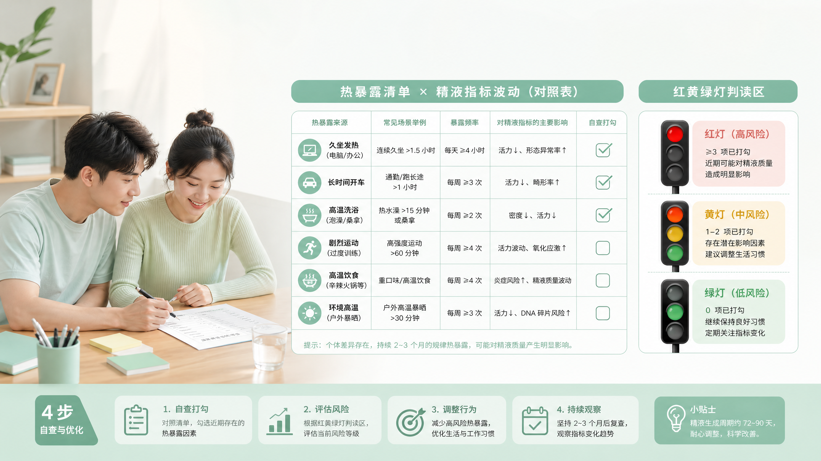 精液指标忽上忽下？先查热应激再决定复评