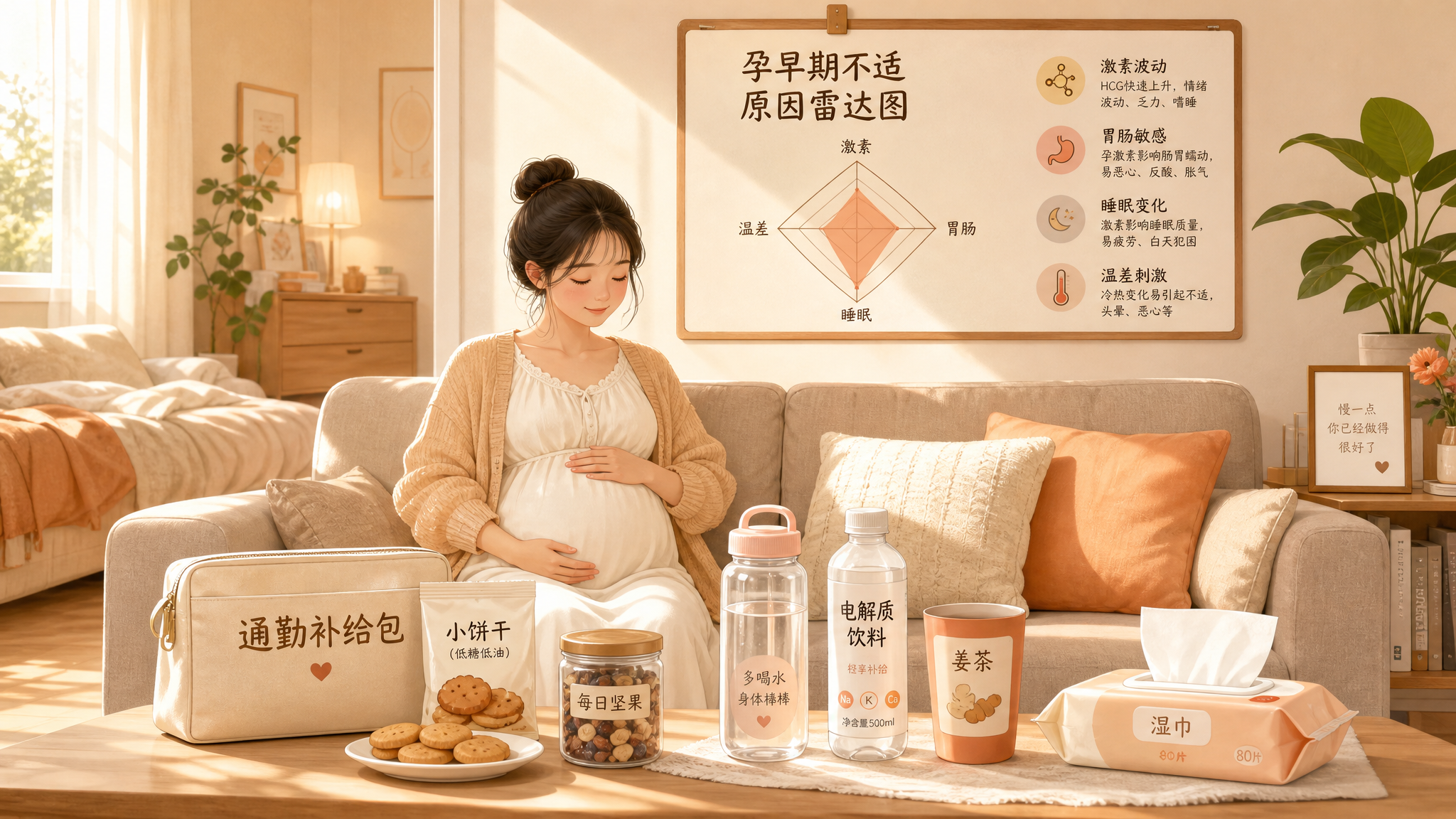 孕早期反胃嗜睡别被说“像怀男怀女”：多半是激素和季节在作怪