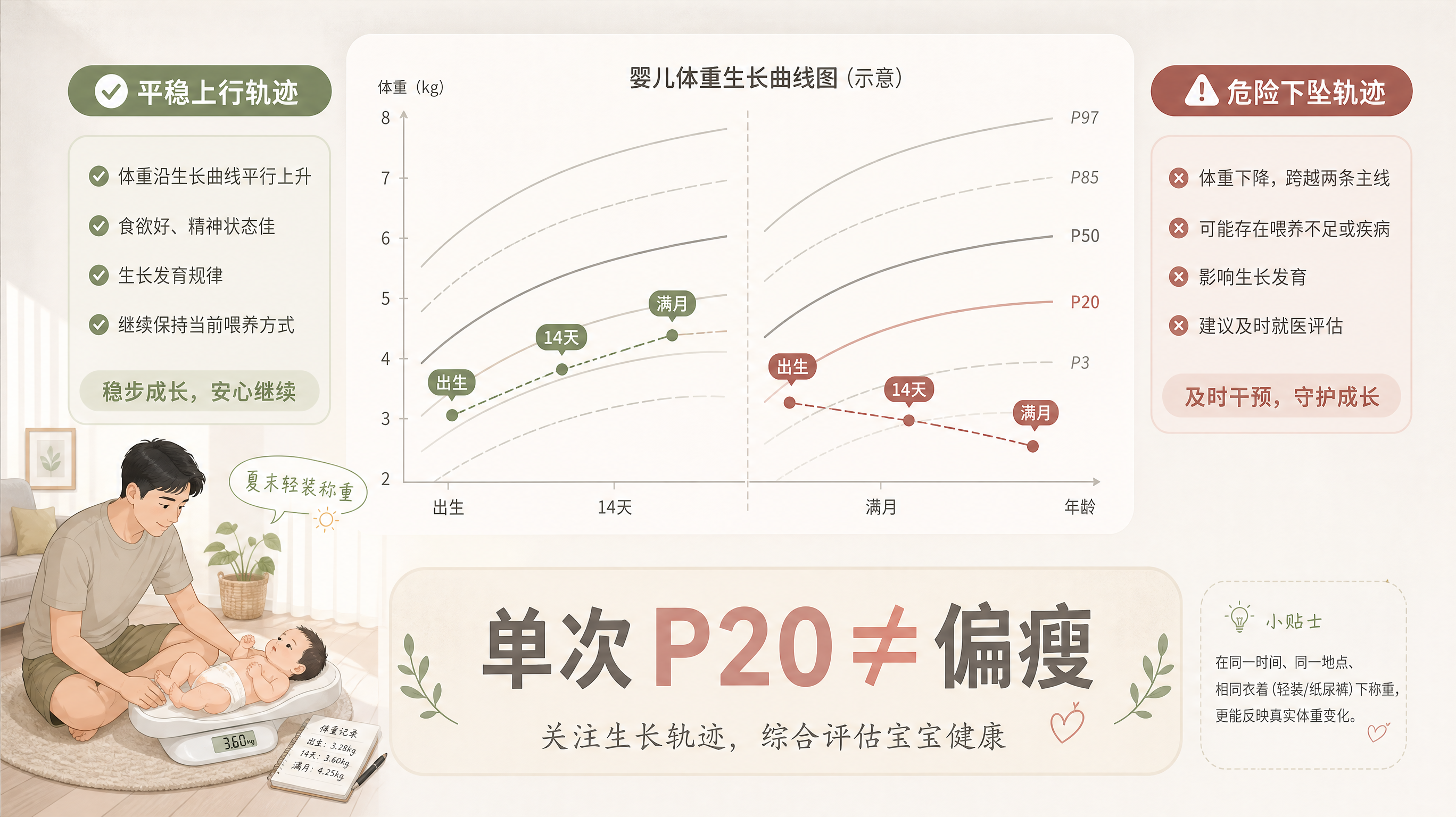 满月P20别急着加奶：只看轨迹和斜率就够了