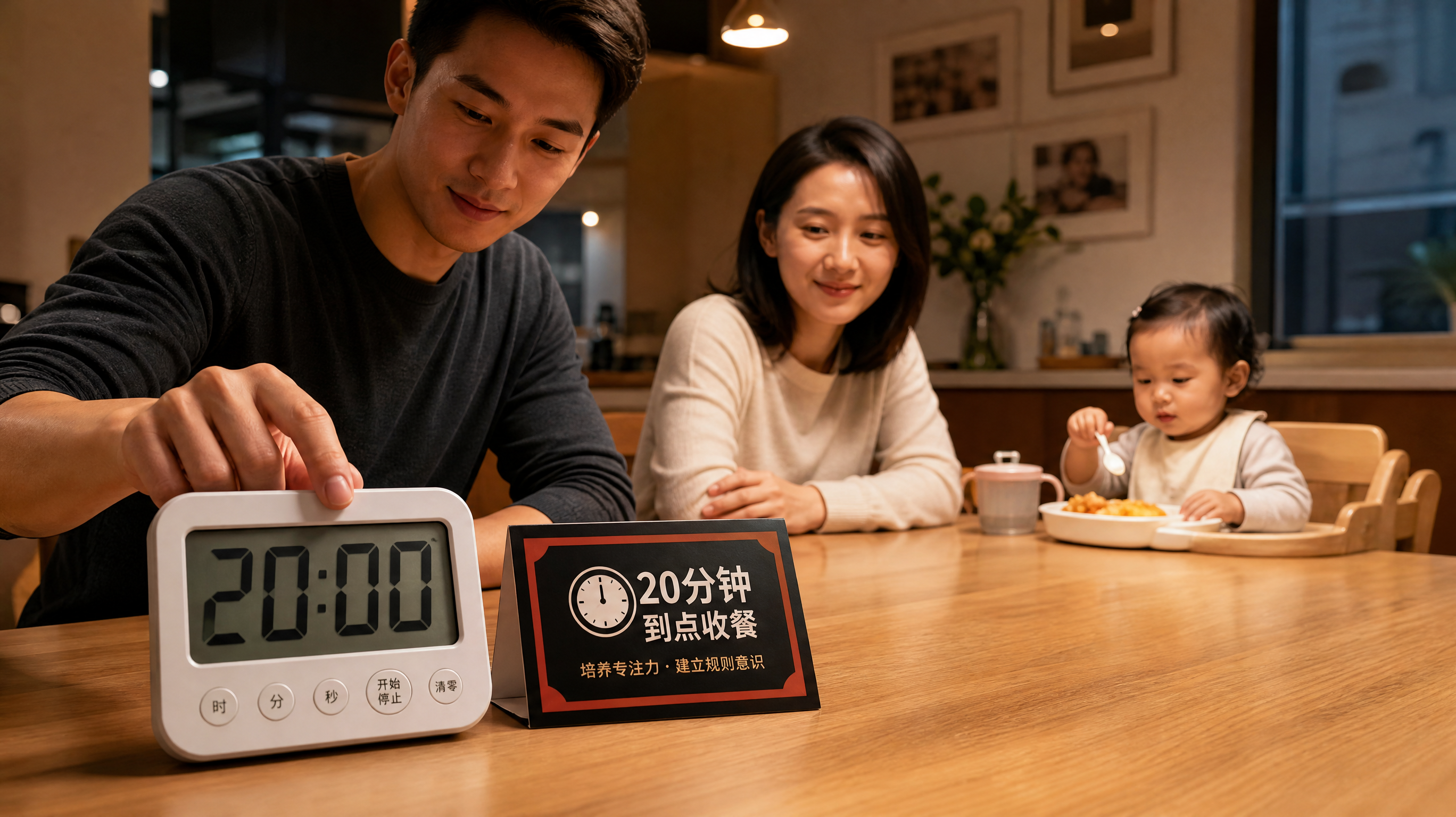 含饭拖到1小时？用20分钟收餐把饭桌拉回正轨