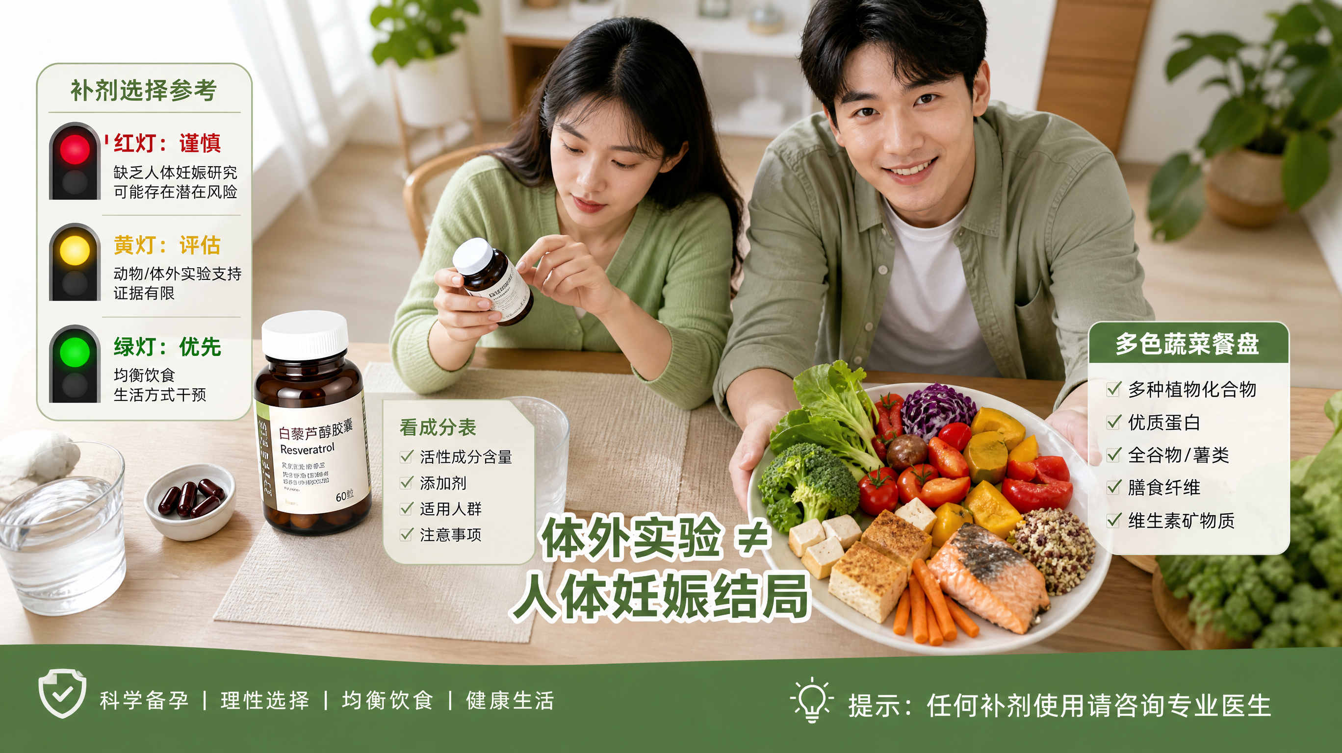 白藜芦醇能养卵吗？先看证据，再看3个雷区
