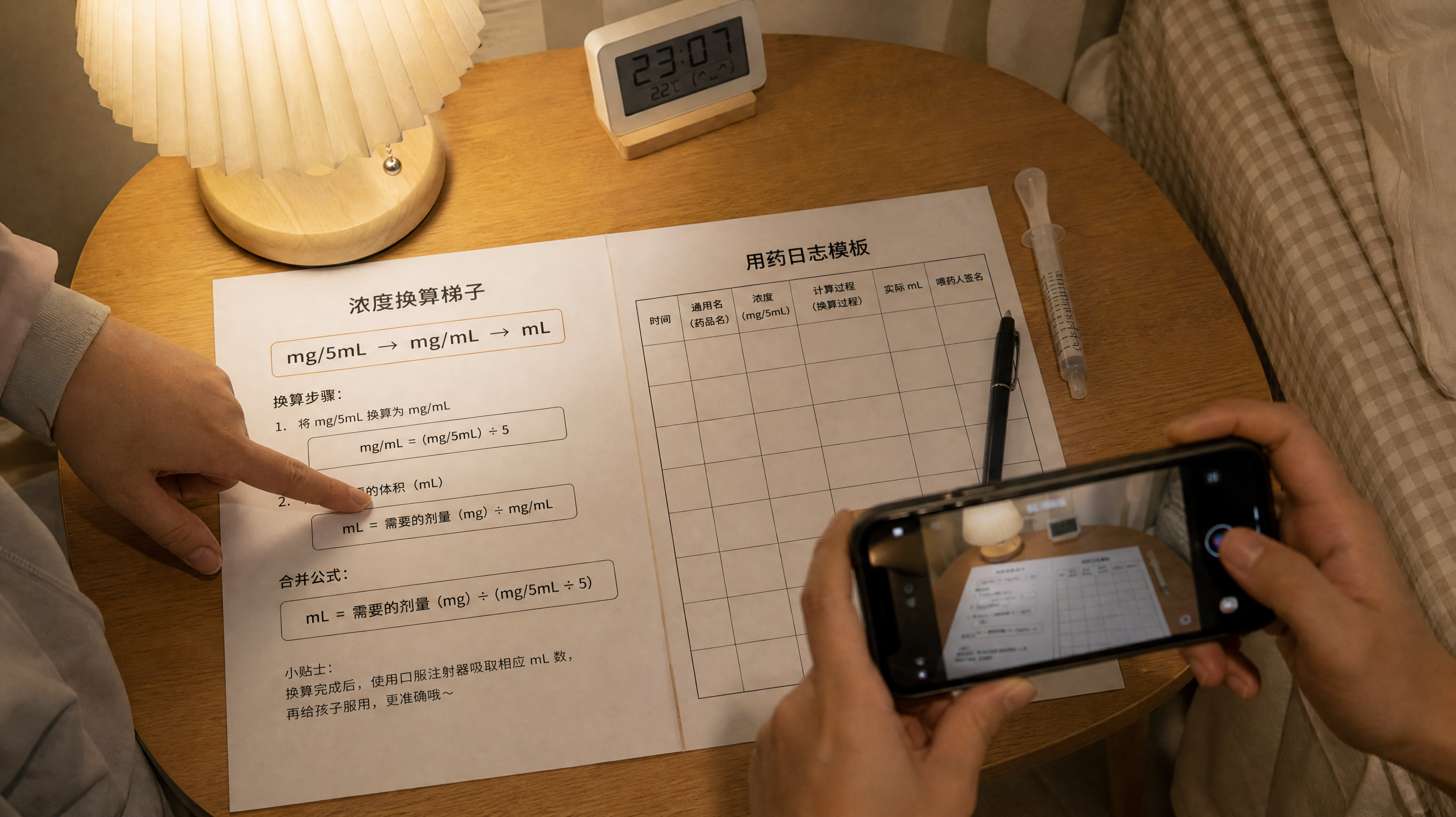 退烧药别靠手感：3步算清mg/kg再换mL