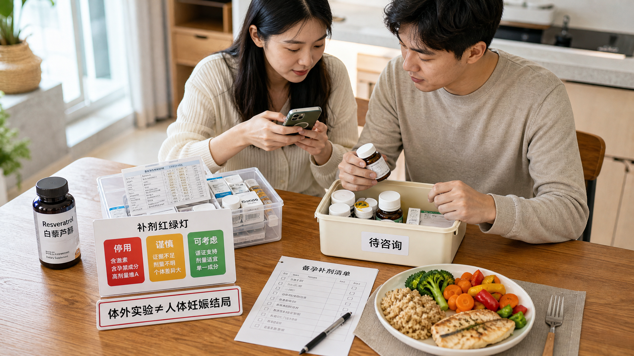 白藜芦醇真能养卵吗？先把证据和风险看明白