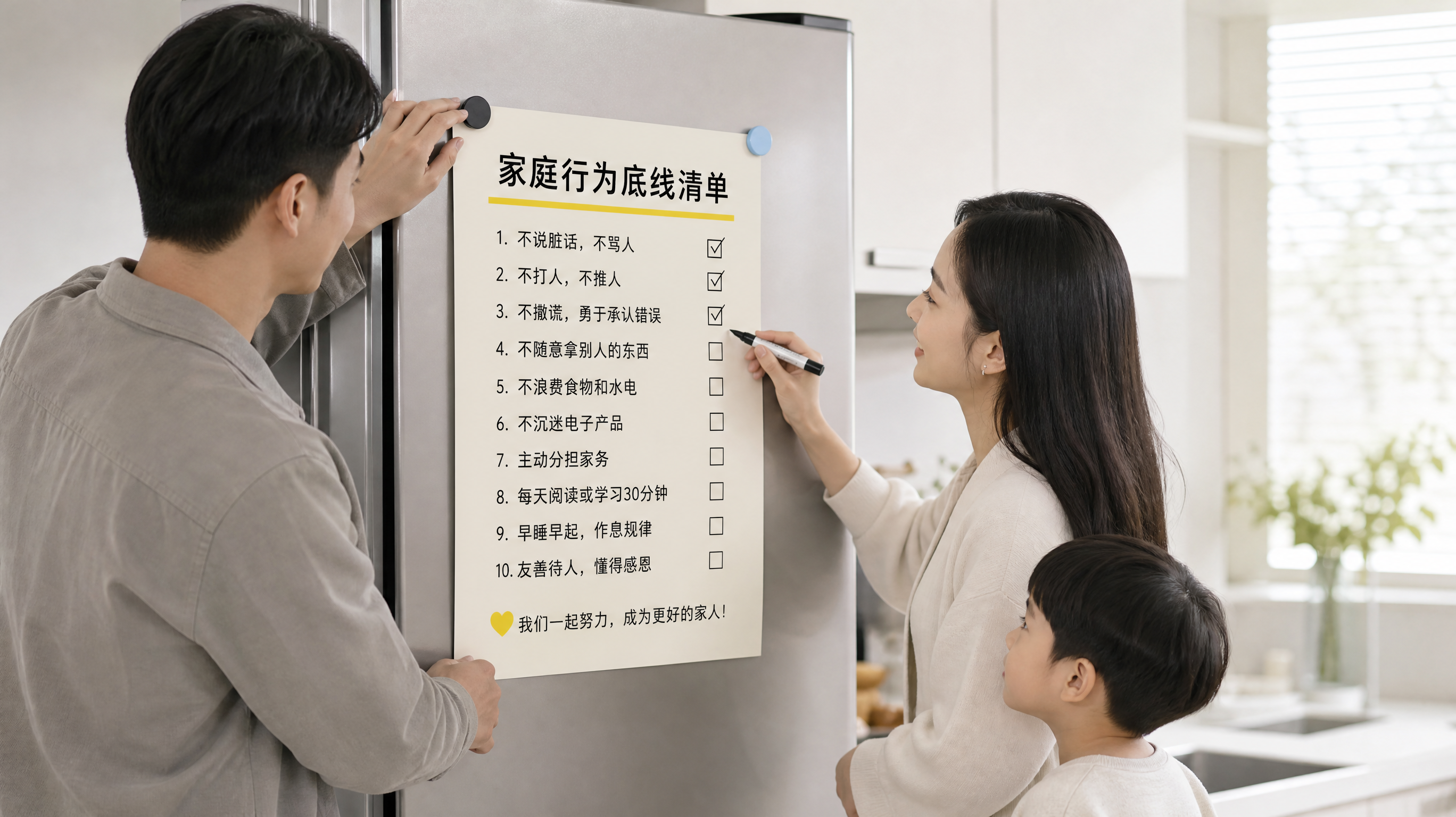 你越讲规矩越失效？问题是家里没统一这5条