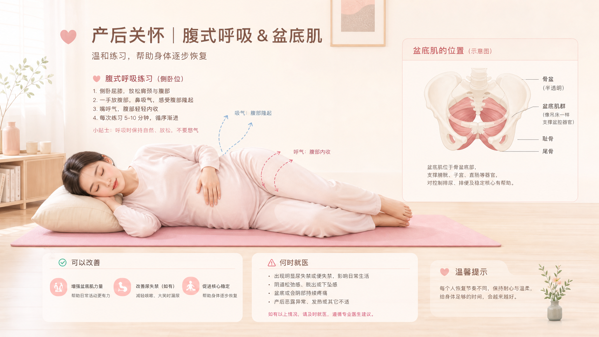 产后1-3个月一咳就漏尿？多半不是你“没忍住”
