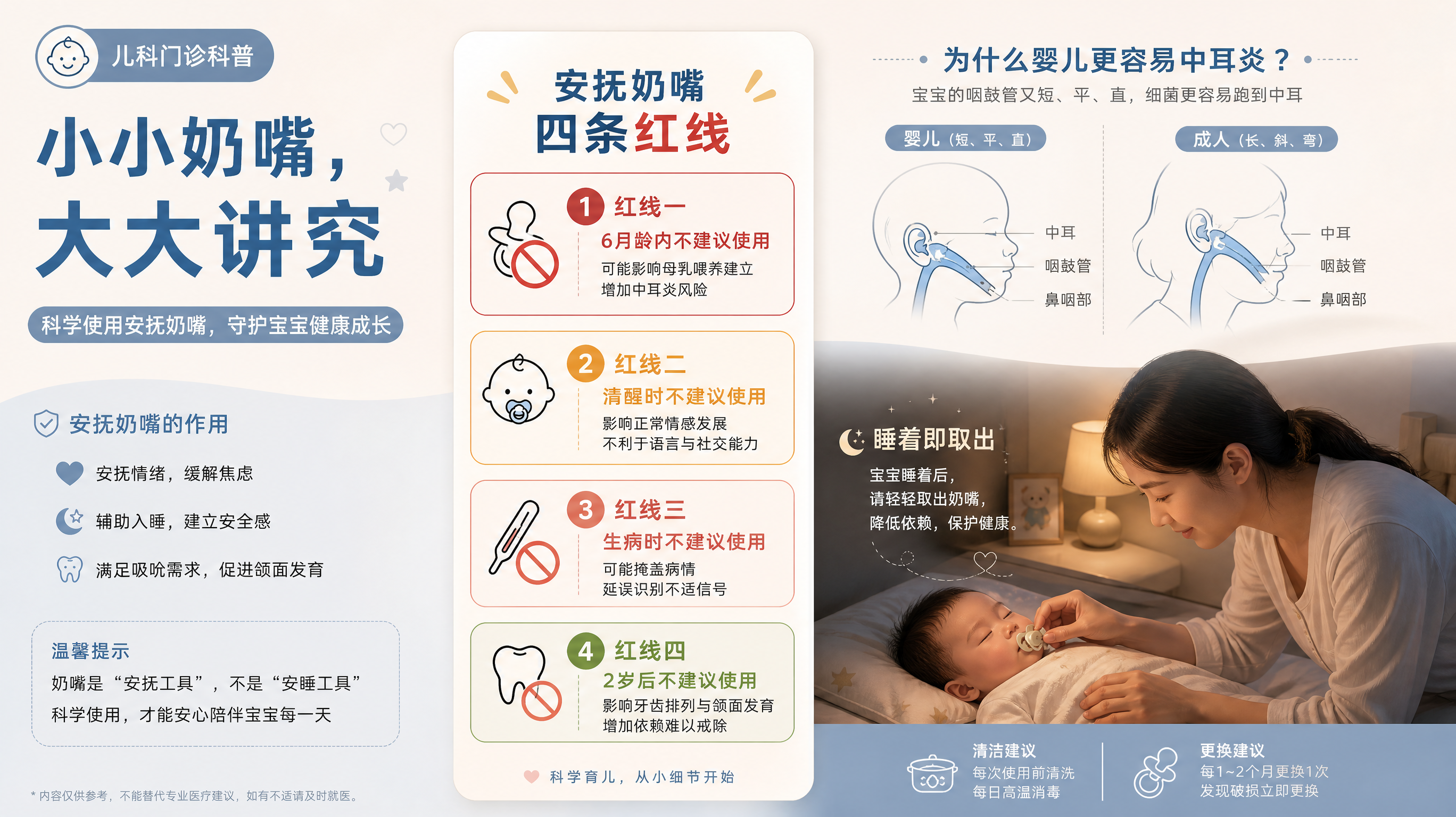 安抚奶嘴怎么用才不踩雷？记住四条红线