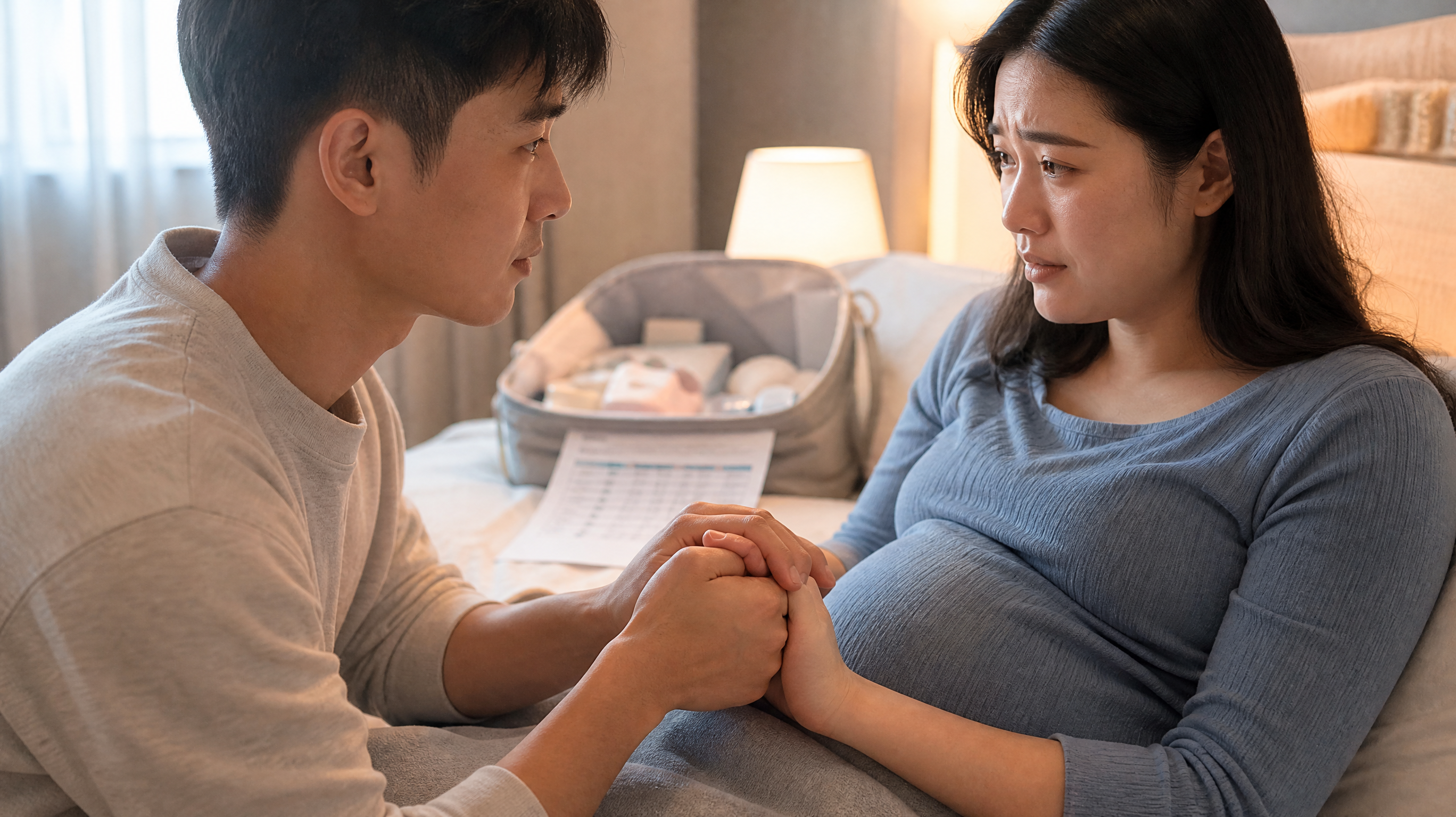 待产包买齐也没用：她说“我怕”你接得住吗