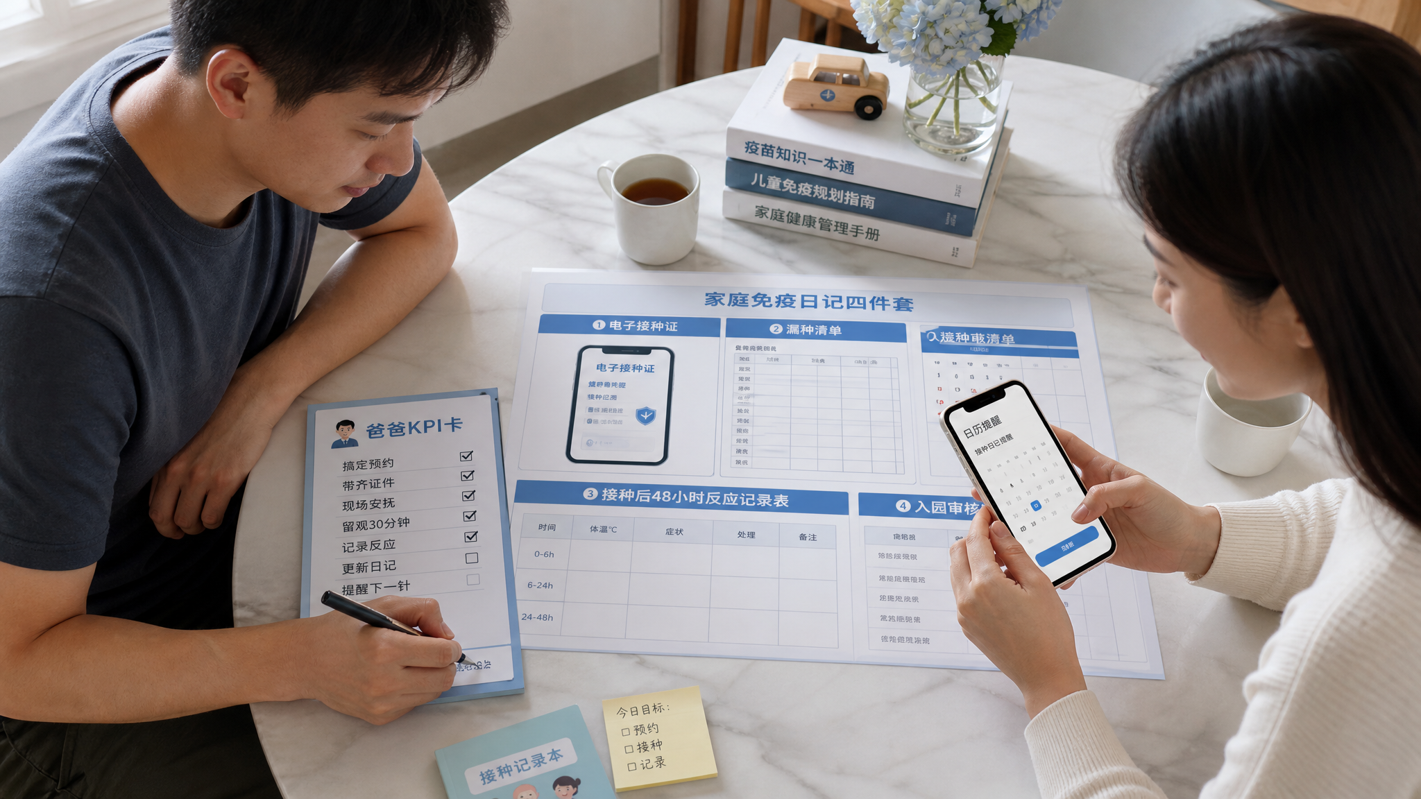 接种证别再塞抽屉：家庭免疫档案四件套，入园前不抓狂