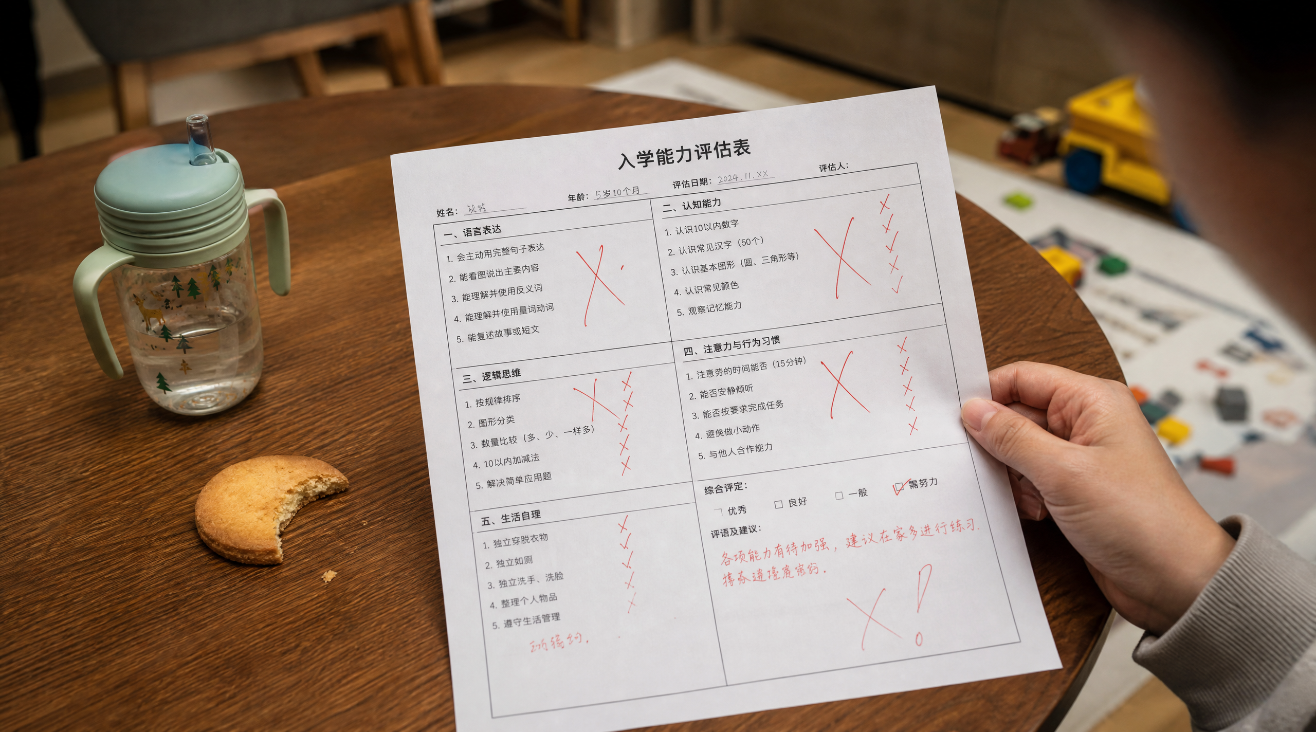 被“入学测试”打红叉后，我开始警惕幼小衔接的隐性账单
