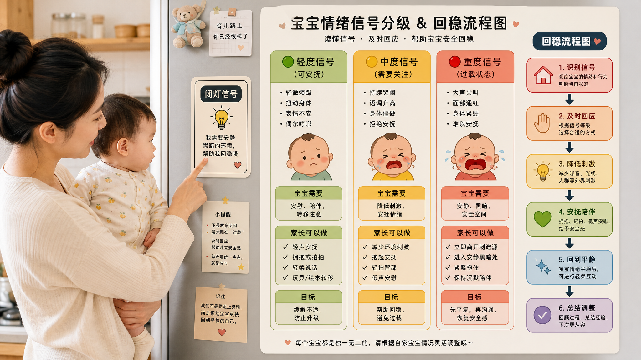 宝宝哭了别硬撑：先看神经系统闭灯信号表