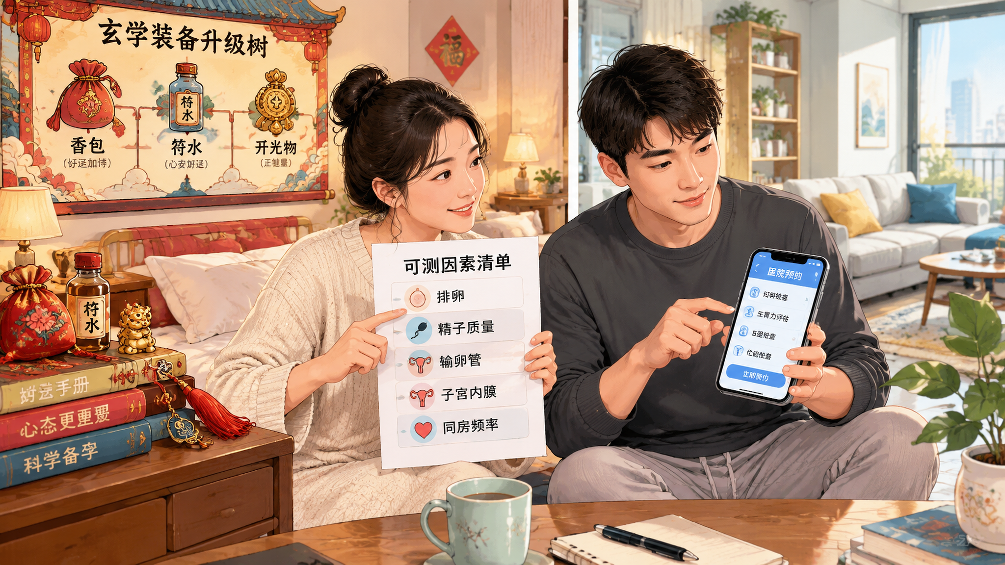 香包再灵也不管排卵：备孕别被玄学带节奏