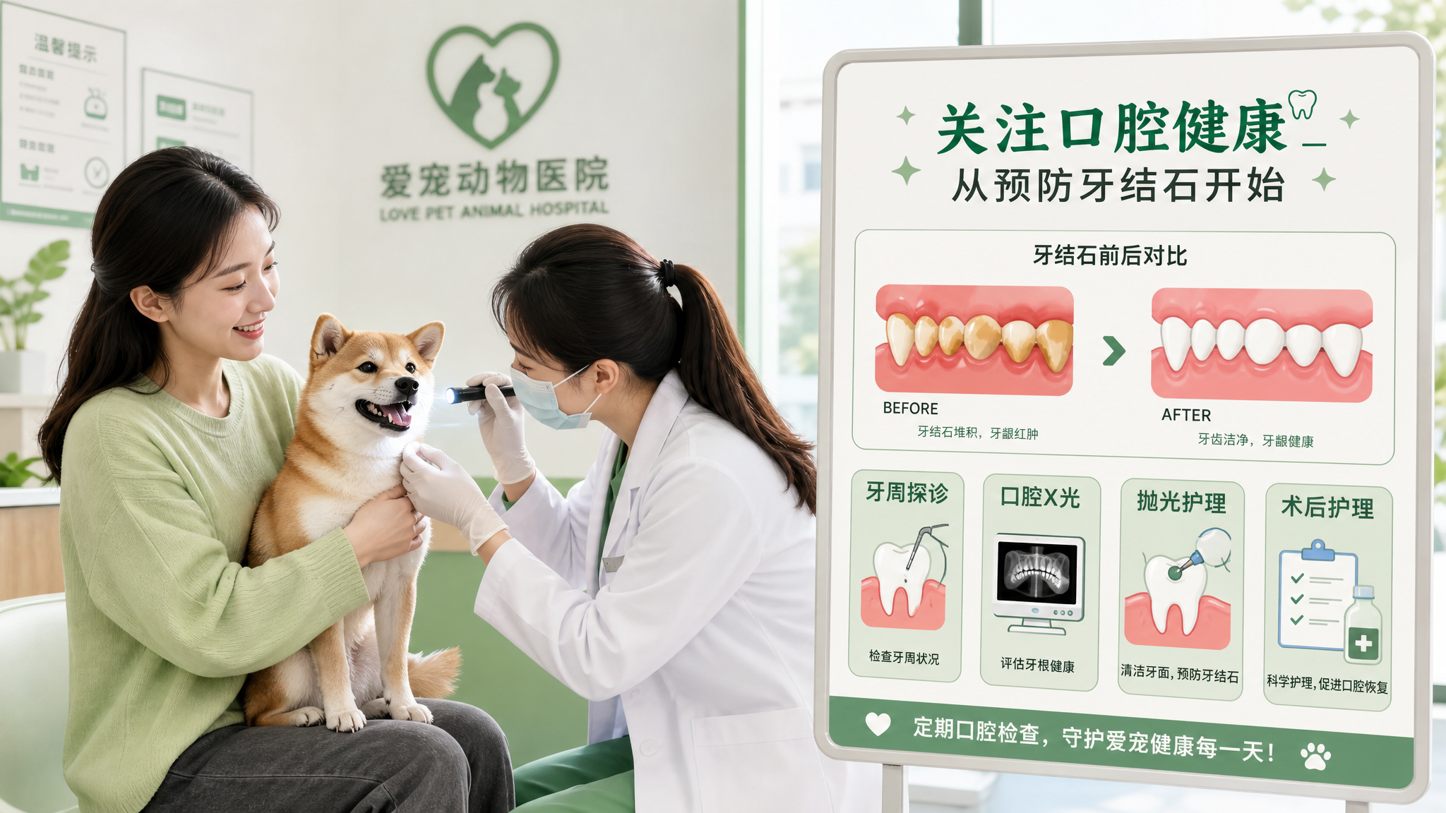 狗狗口臭别当正常：3个信号+就诊必问清单