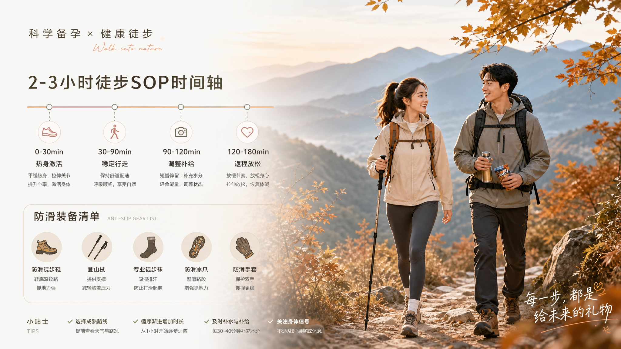 备孕也能去爬山：2-3小时松弛有氧不累不慌