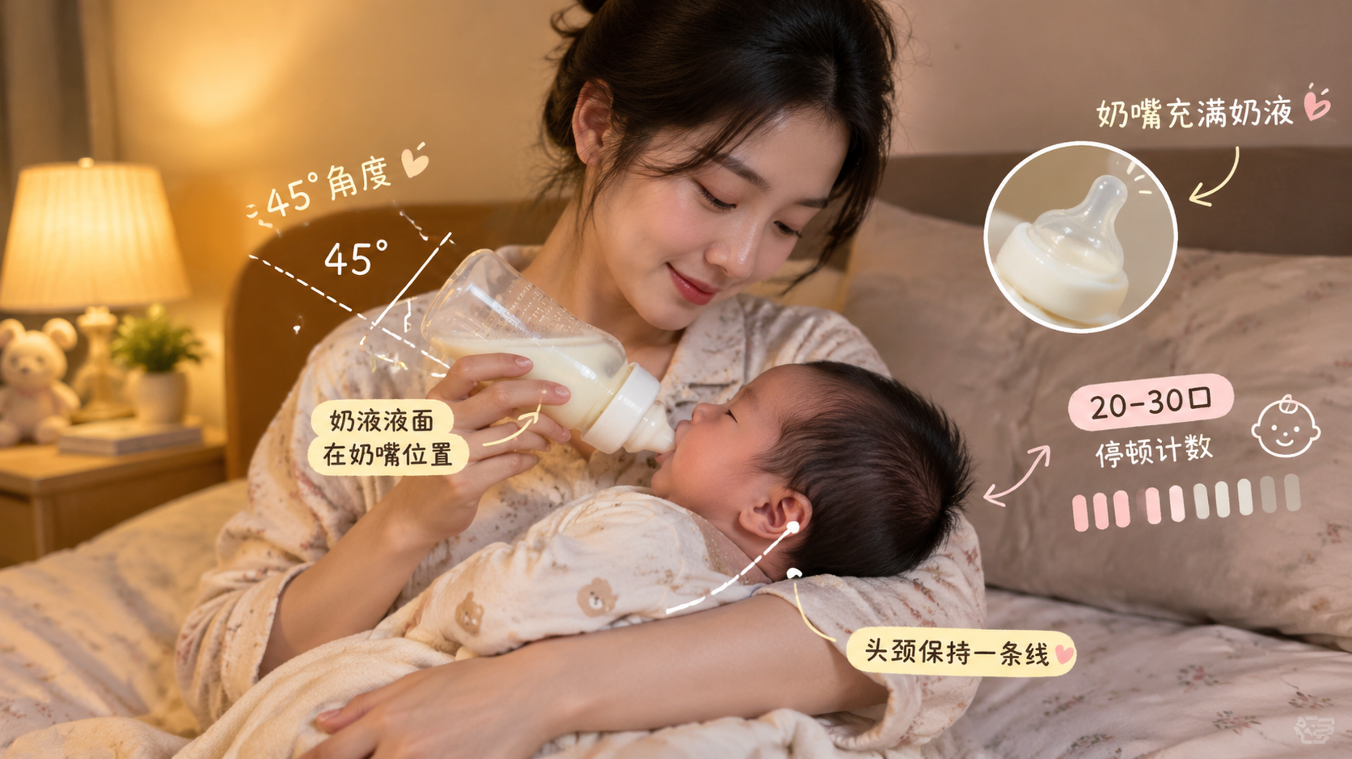 宝宝一放下就喷奶？把喂奶速度降下来就好