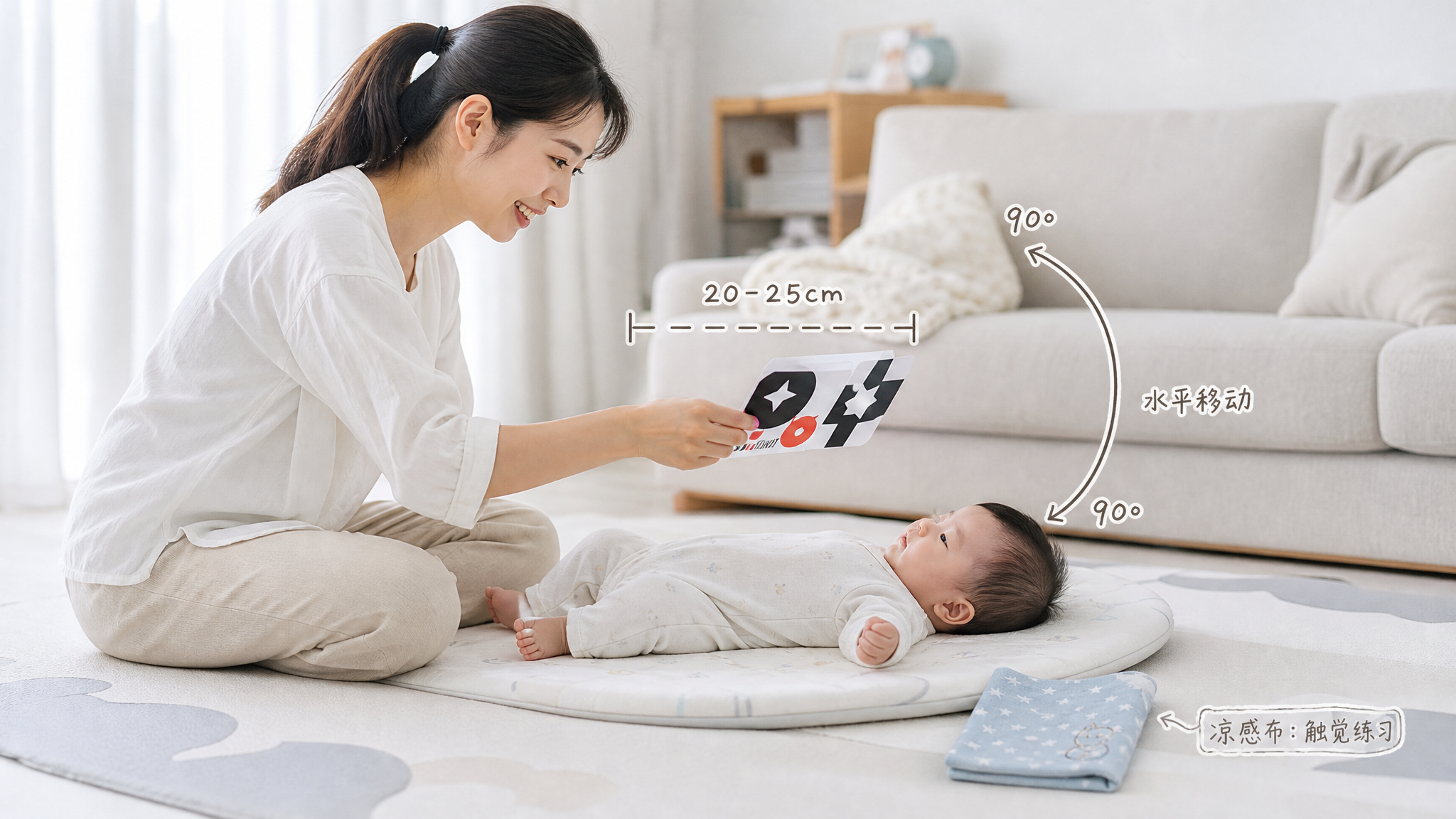 不报班也能测：20–25cm凝视与跨中线追踪