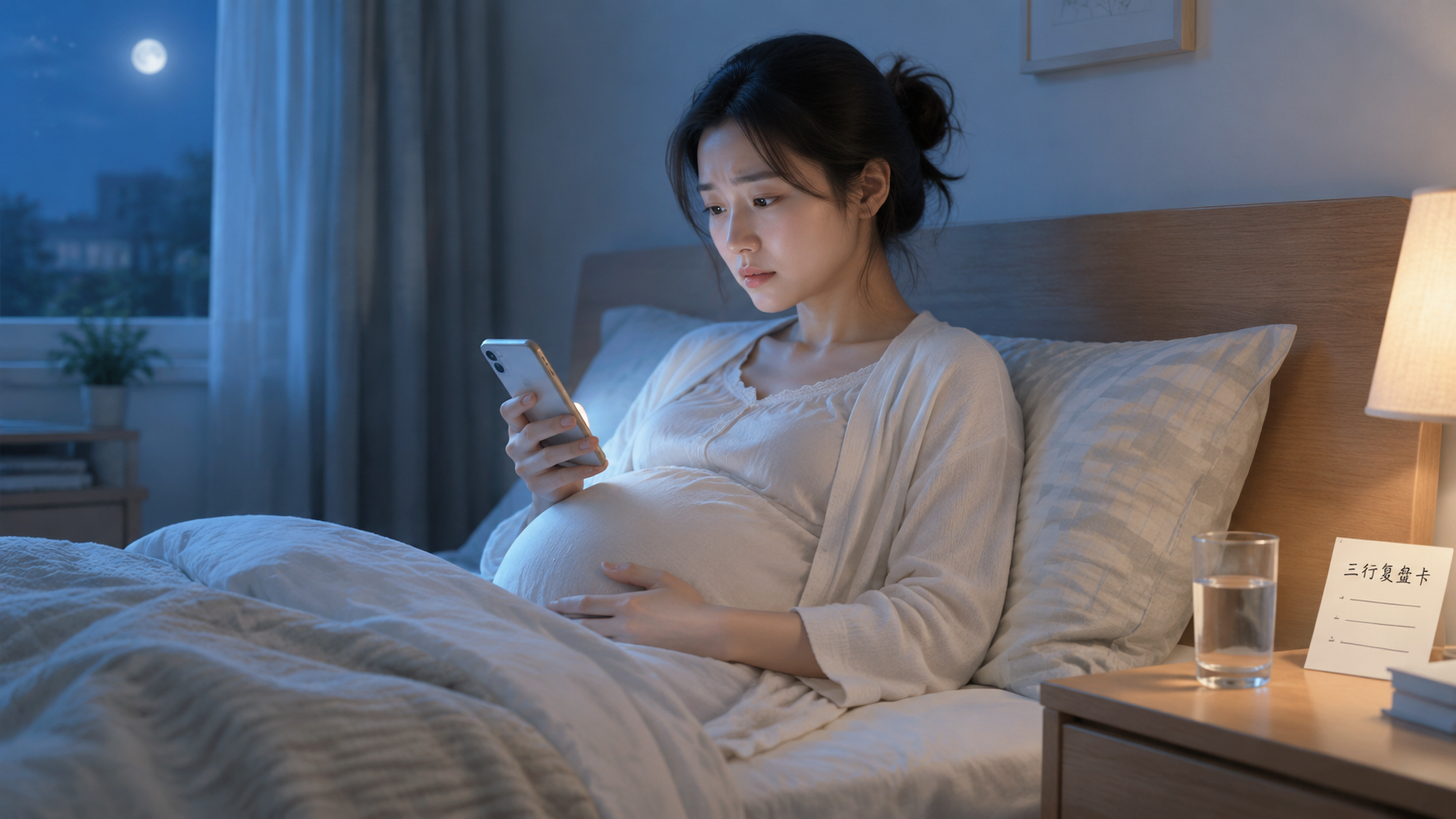 孕晚期越到深夜越怕分娩？三步把灾难剧情按暂停
