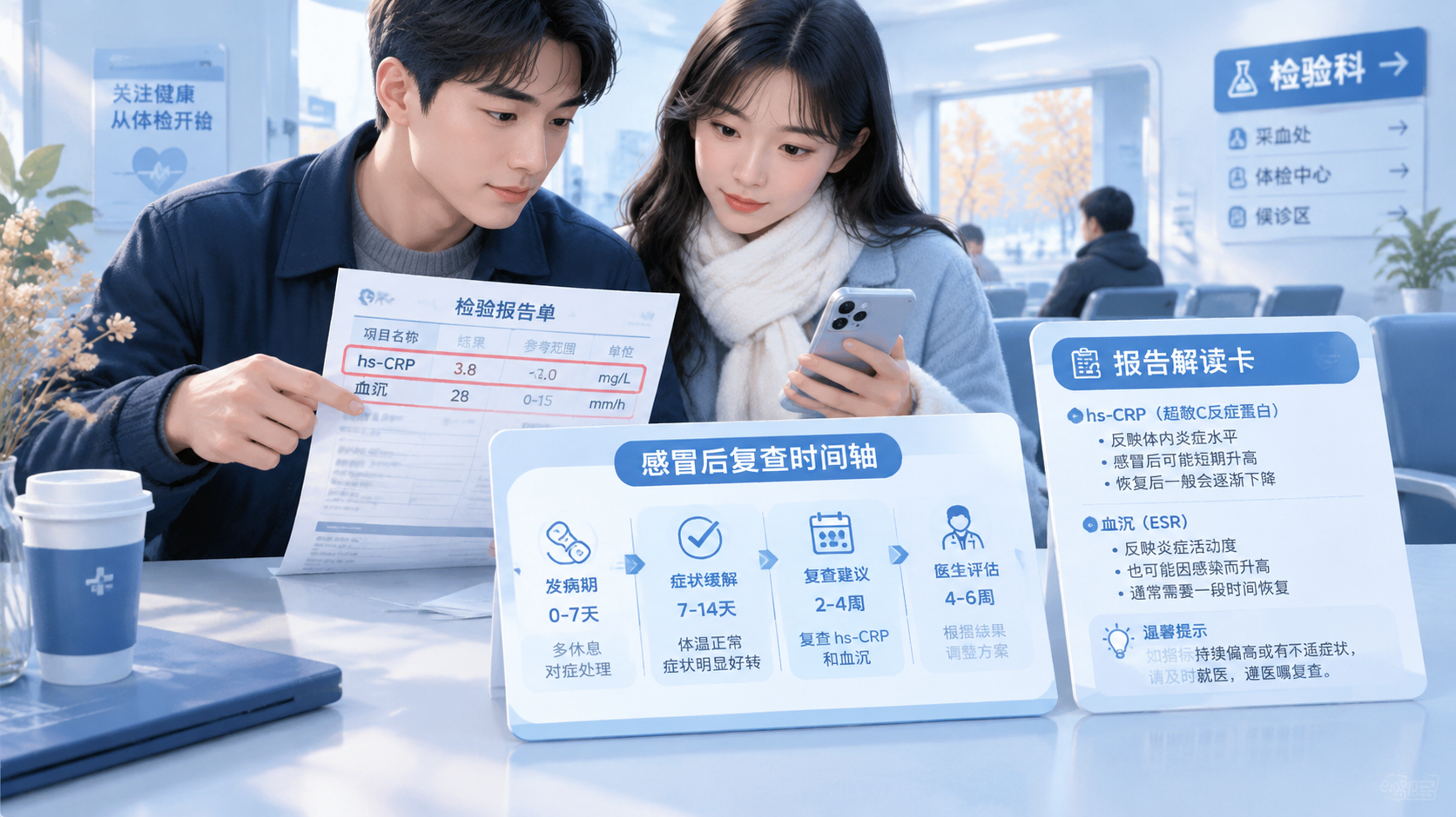 孕前超敏CRP、血沉偏高：先看这3个时间点再决定备孕